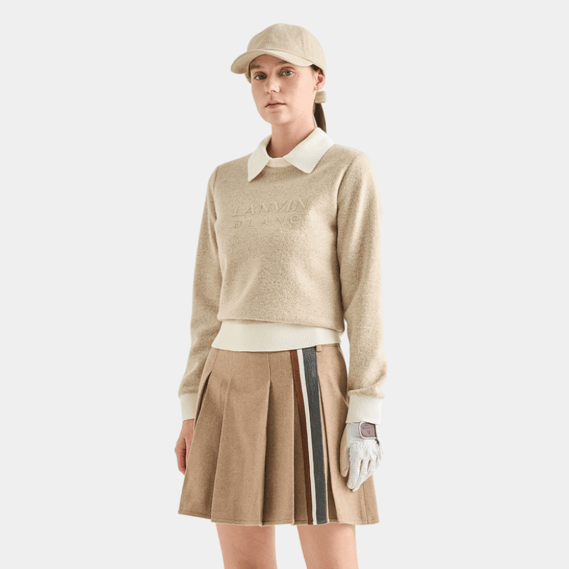 Women's Sweater - Camel - Erthe Golf