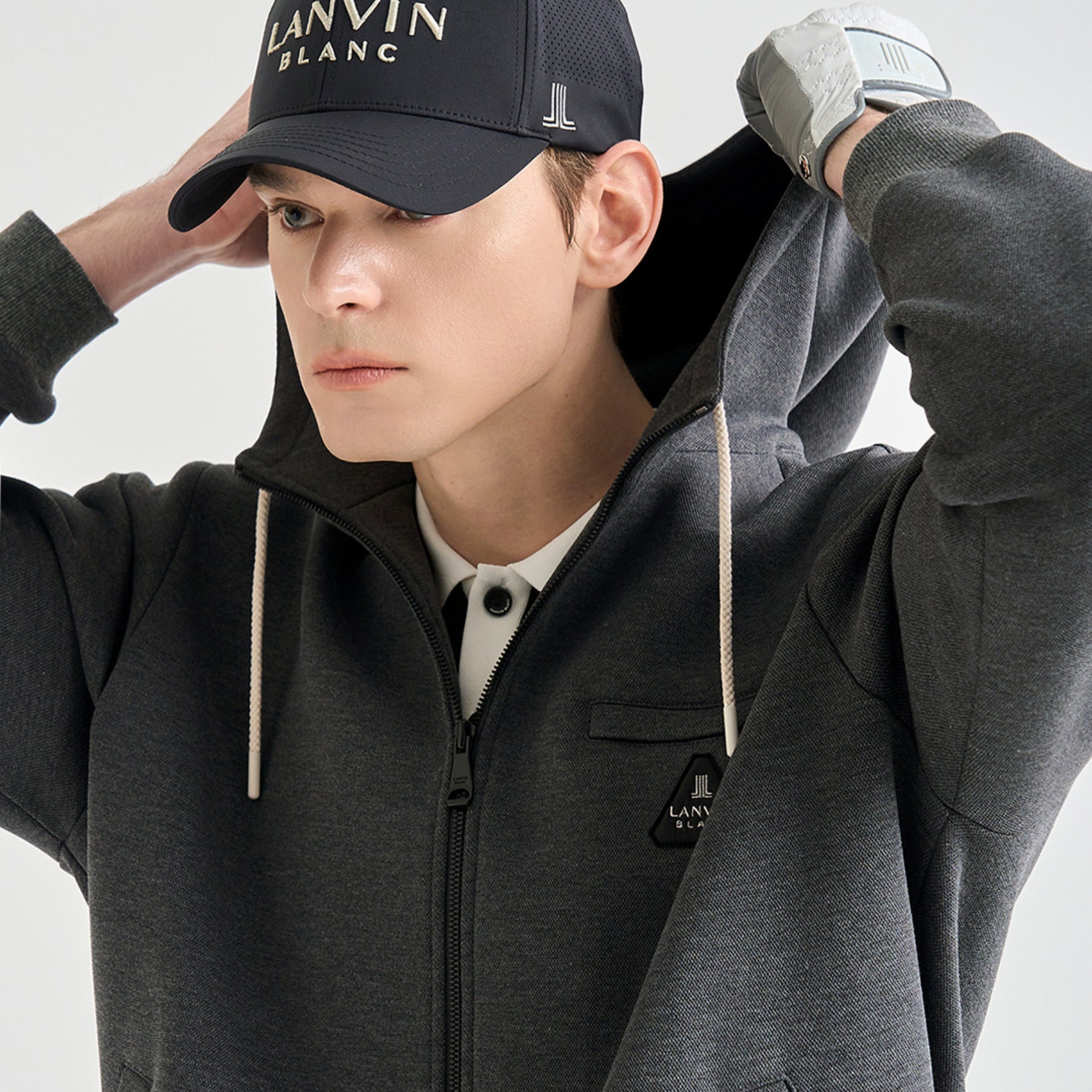 Men's Jumper - Charcoal Grey - Erthe Golf