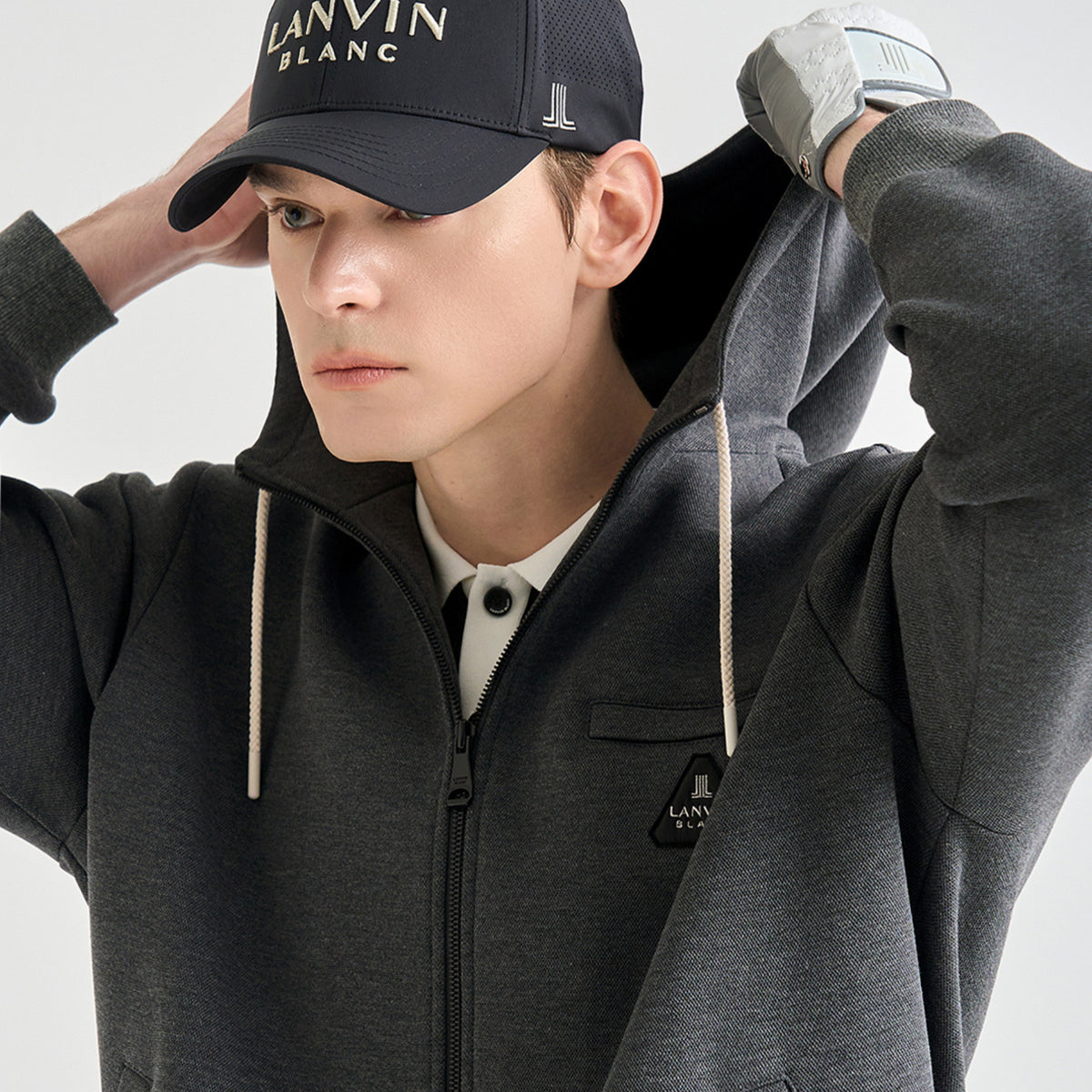 Men's Jumper - Charcoal Grey - Erthe Golf