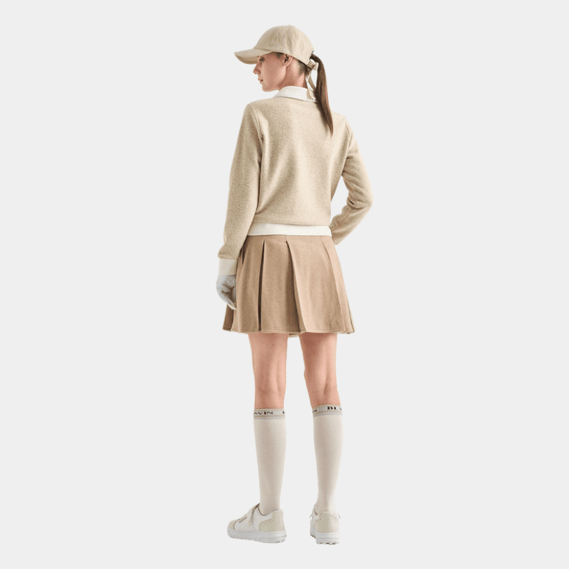Women's Sweater - Camel - Erthe Golf