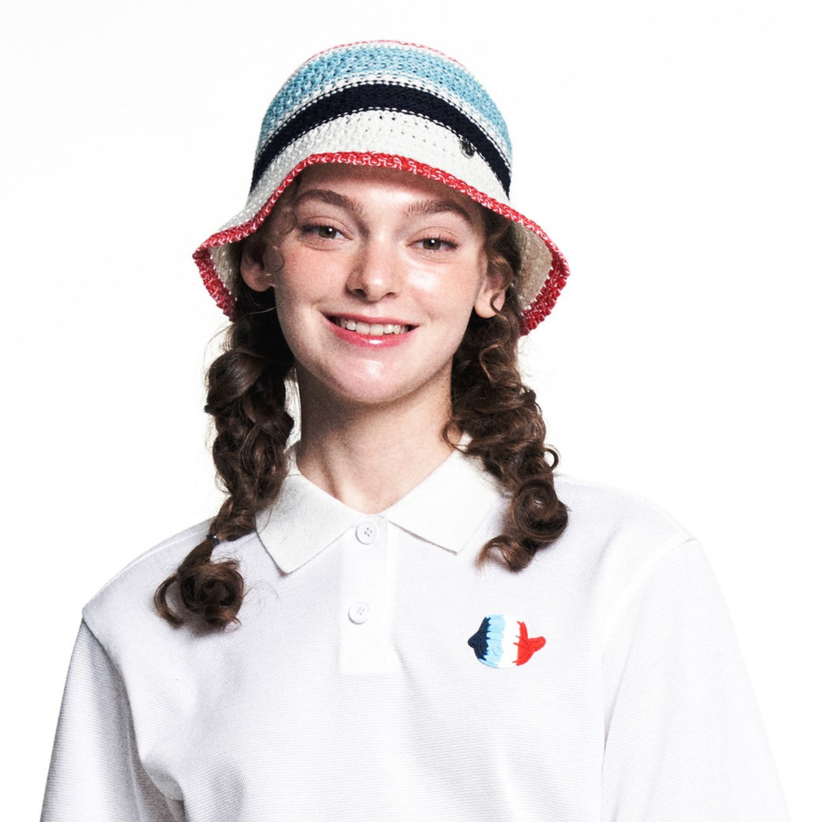 Women's Summer Knit Hat - Red - Erthe Golf