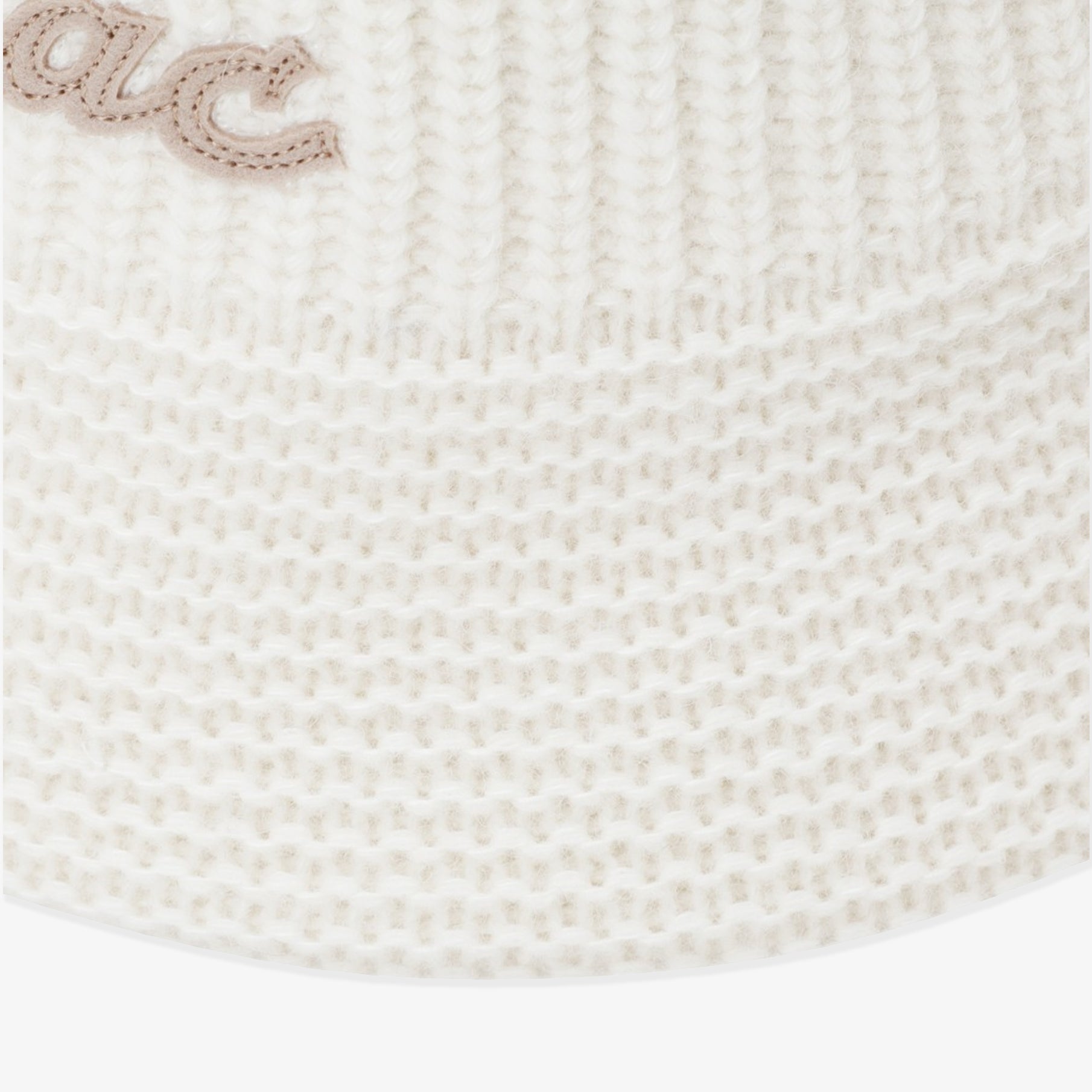Knit Bucket Hat - White - Erthe Golf