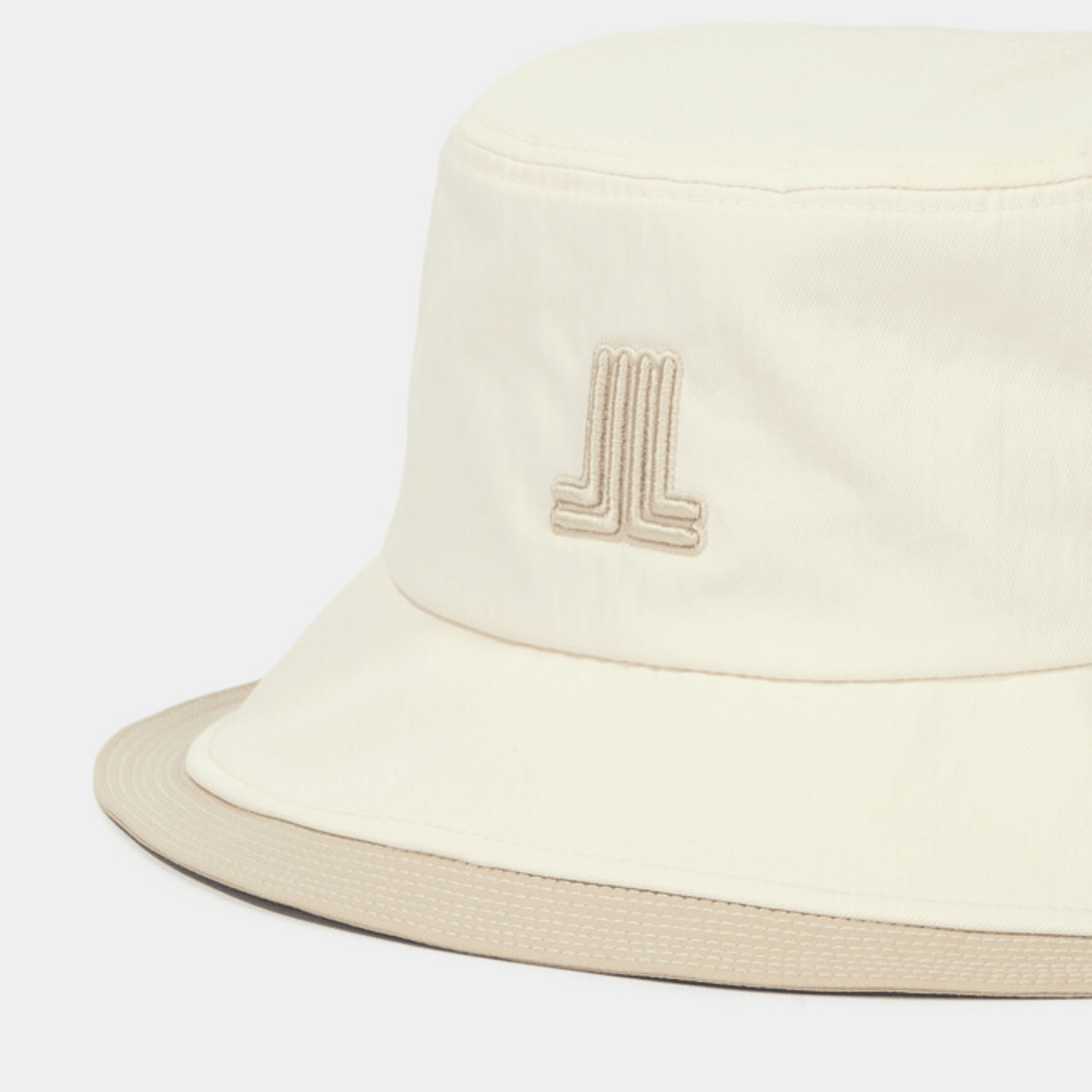 Tie - Strap Bucket Hat - Cream - Erthe Golf