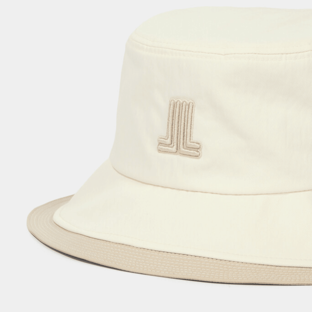 Tie - Strap Bucket Hat - Cream - Erthe Golf