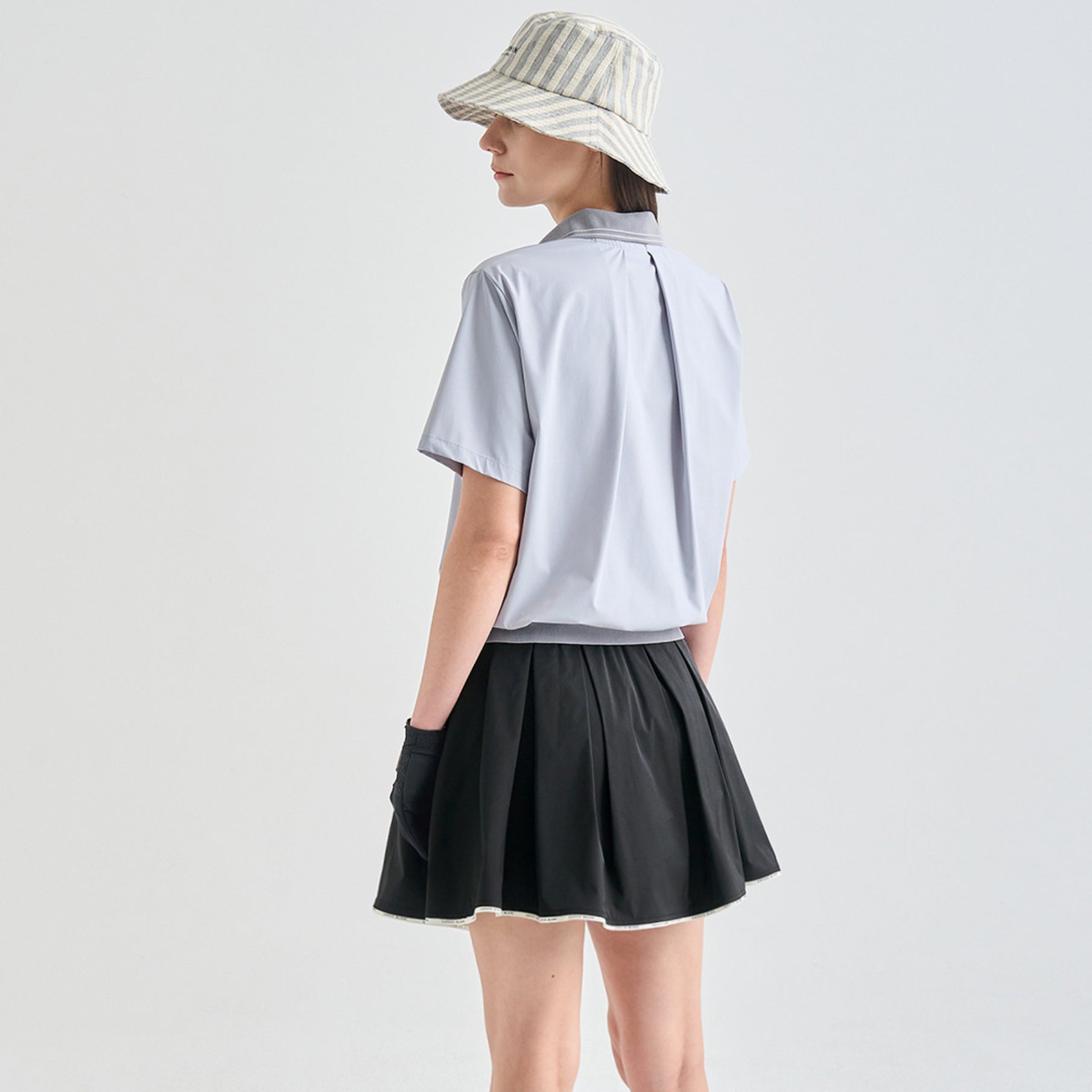 Women's Top - Smoke Blue - Erthe Golf