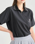 Women's Top - Black - Erthe Golf