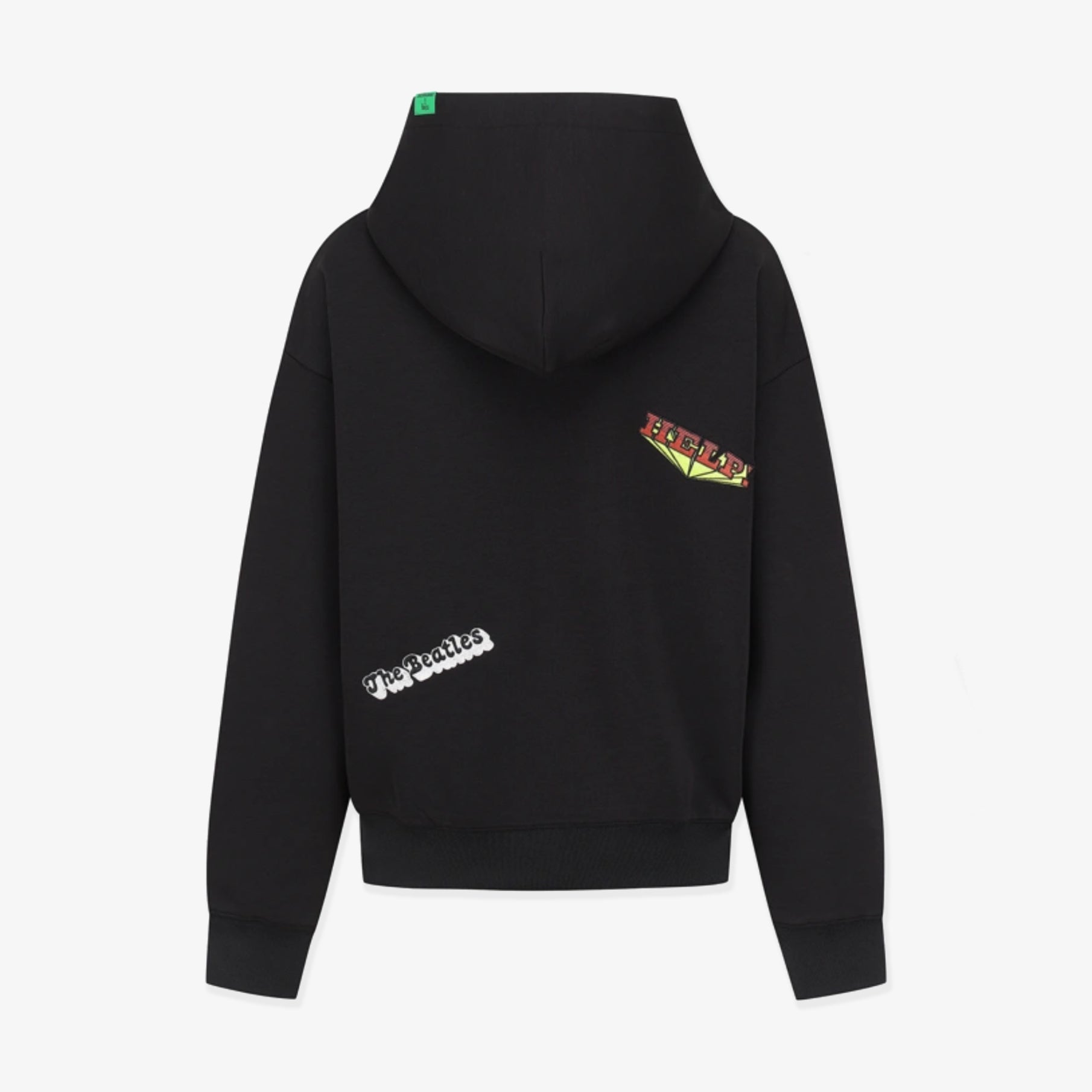 Women's Jack Bunny Beatles Hooded T-Shirt - Black - Erthe Golf