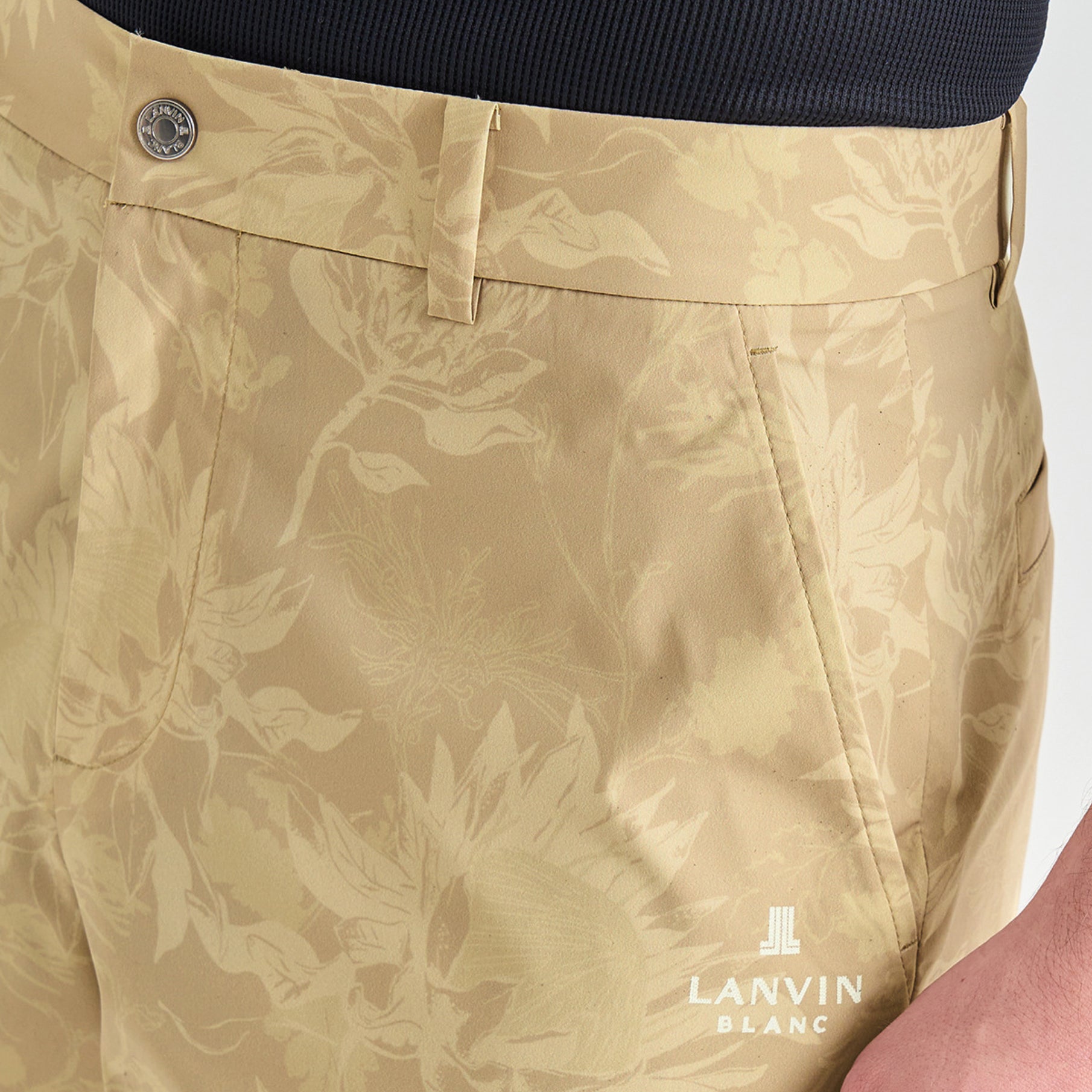 Men's Shorts - Beige Khaki - Erthe Golf