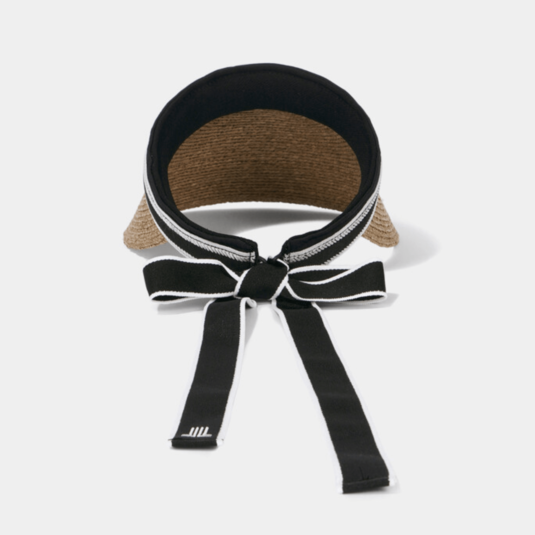 Ribbon Sun Visor - Camel - Erthe Golf
