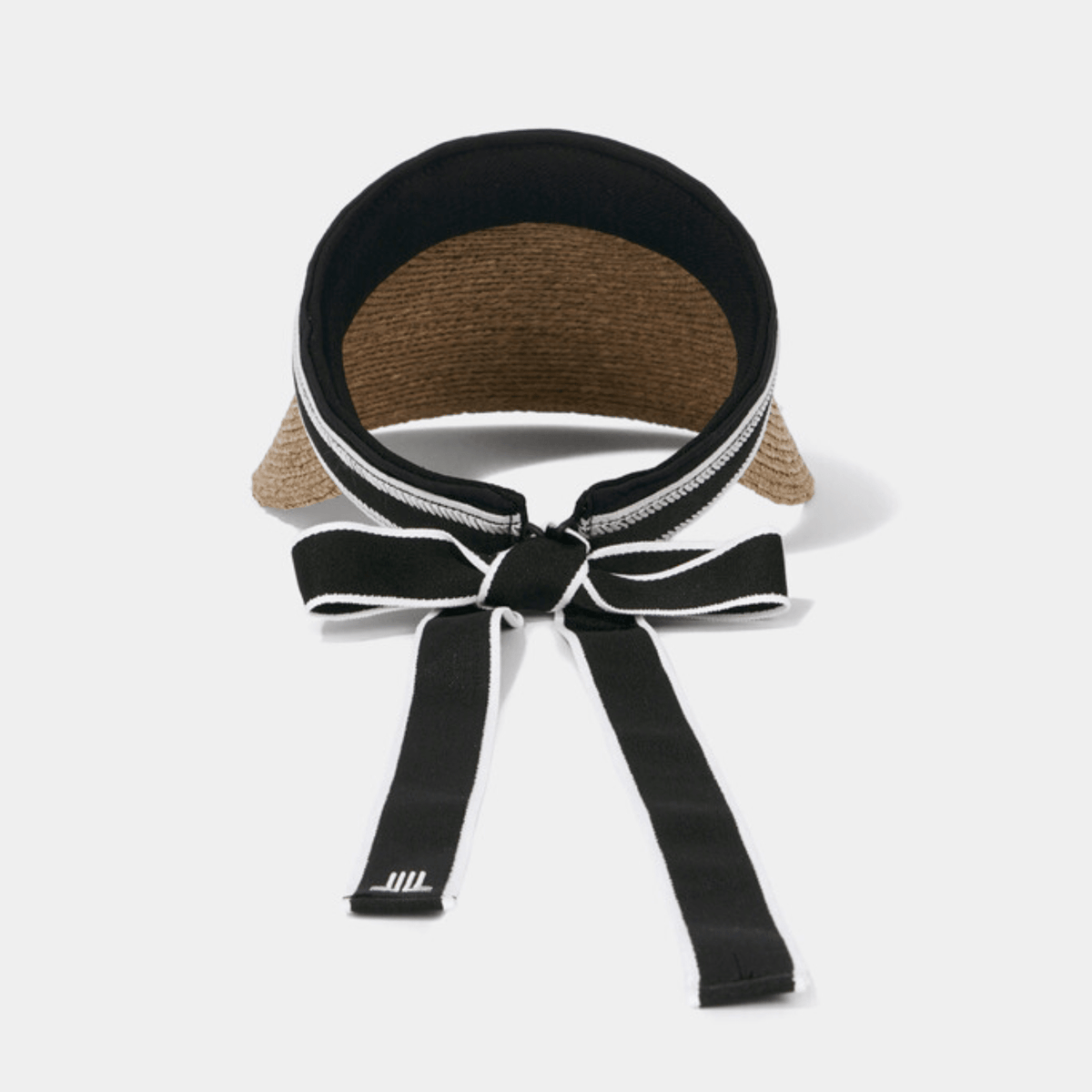 Ribbon Sun Visor - Camel - Erthe Golf