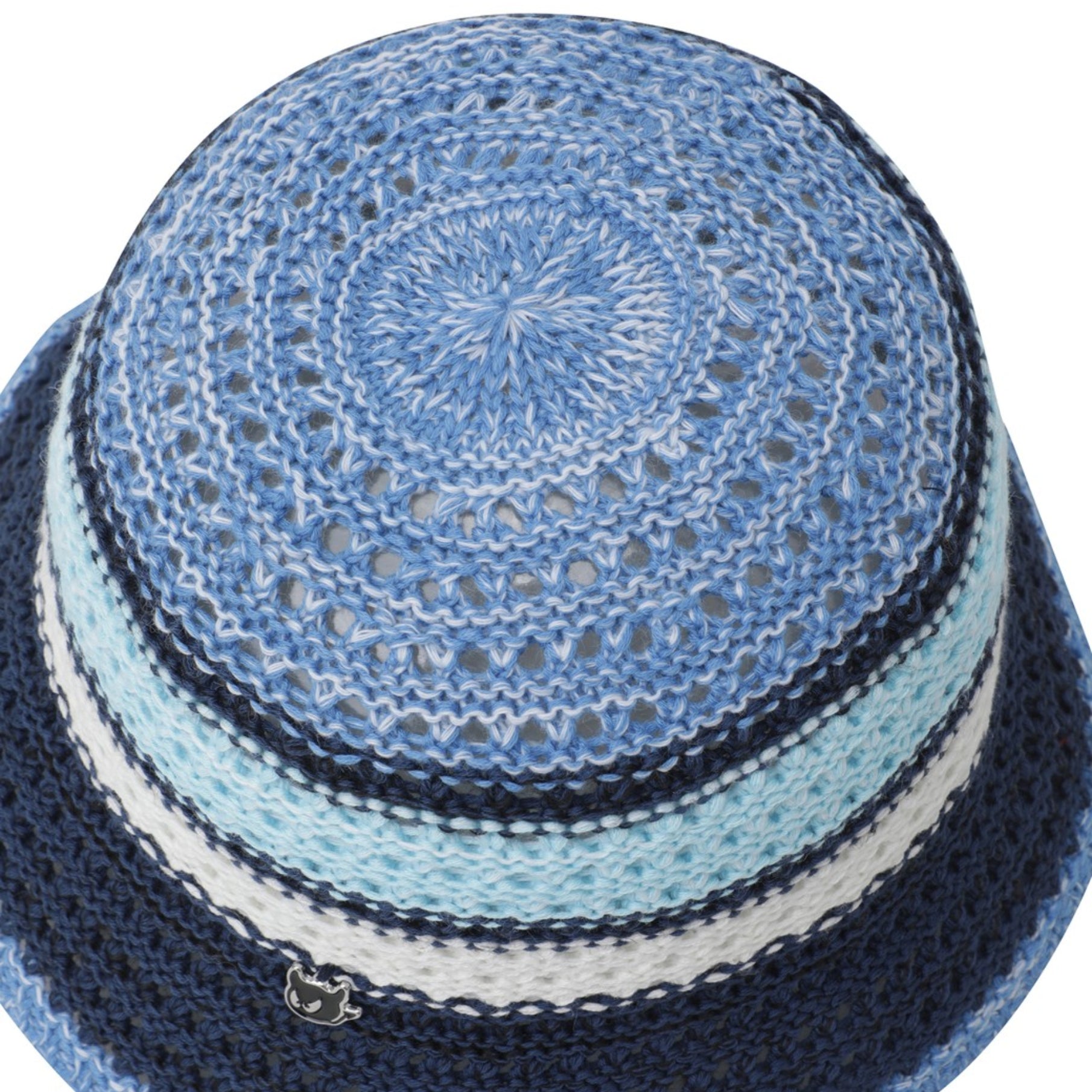 Women's Summer Knit Hat - Blue - Erthe Golf