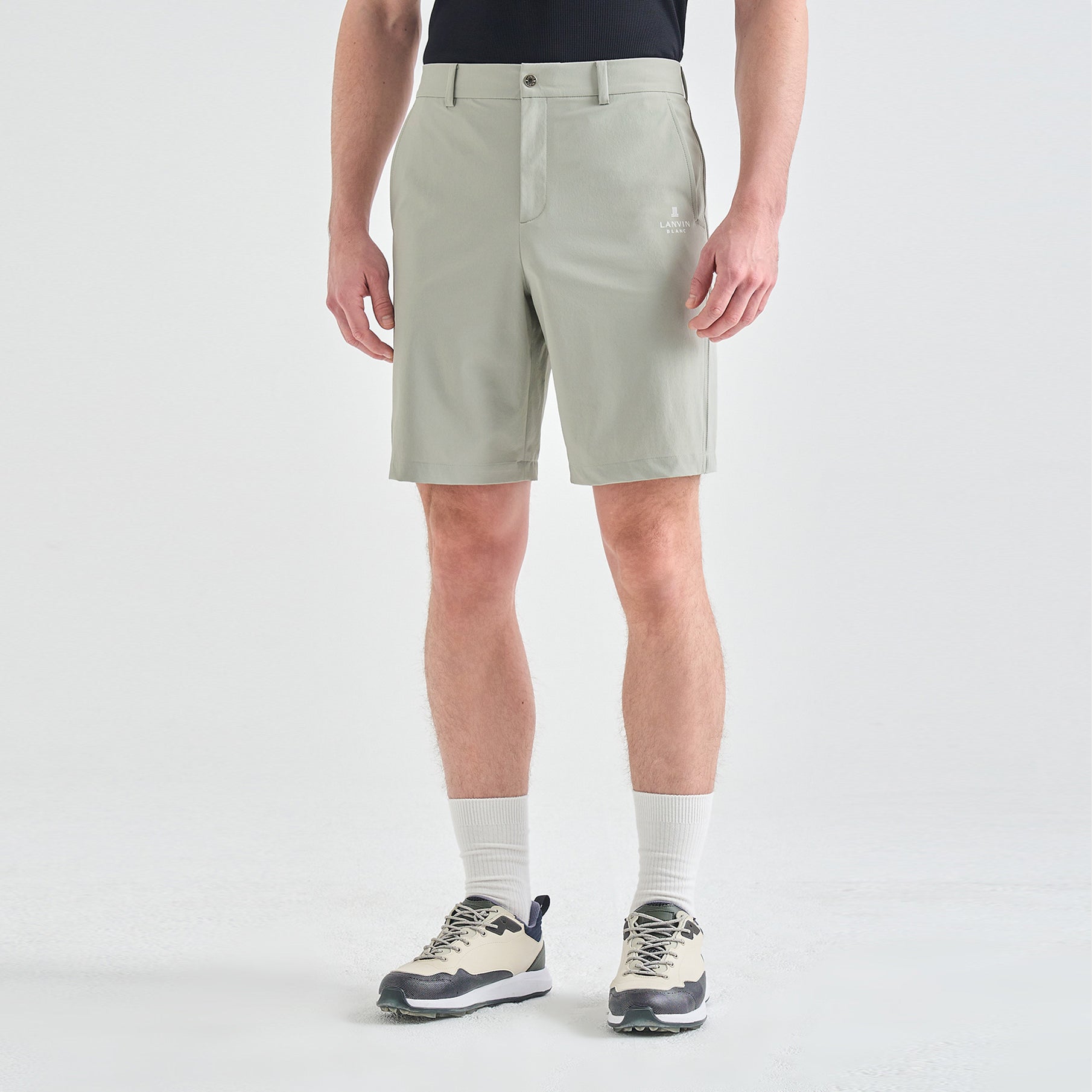 Men's Shorts - Grey Khaki - Erthe Golf