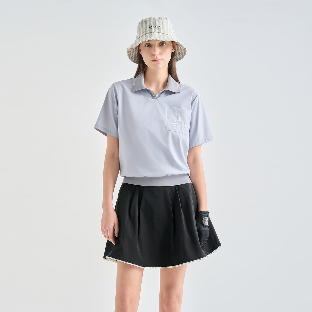 Women's Top - Smoke Blue - Erthe Golf