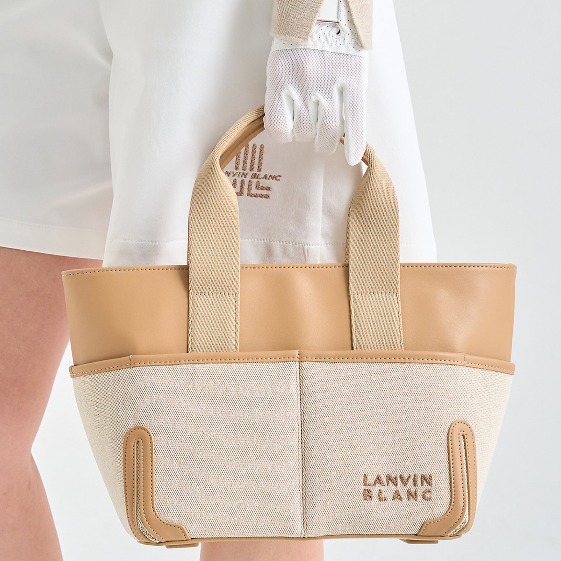 Women's Two - Way Bag - Beige - Erthe Golf