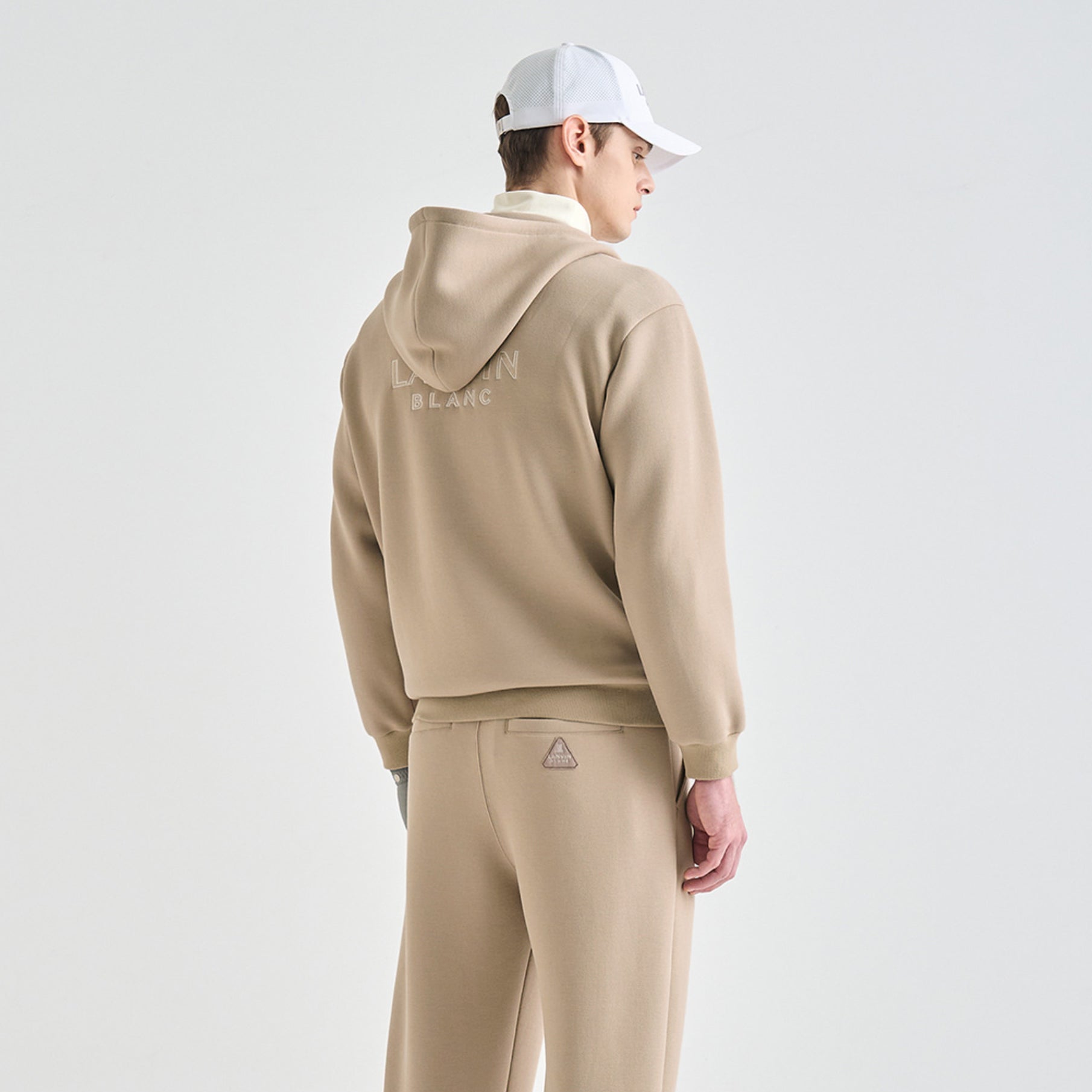 Men's Jumper - Sepia Beige - Erthe Golf