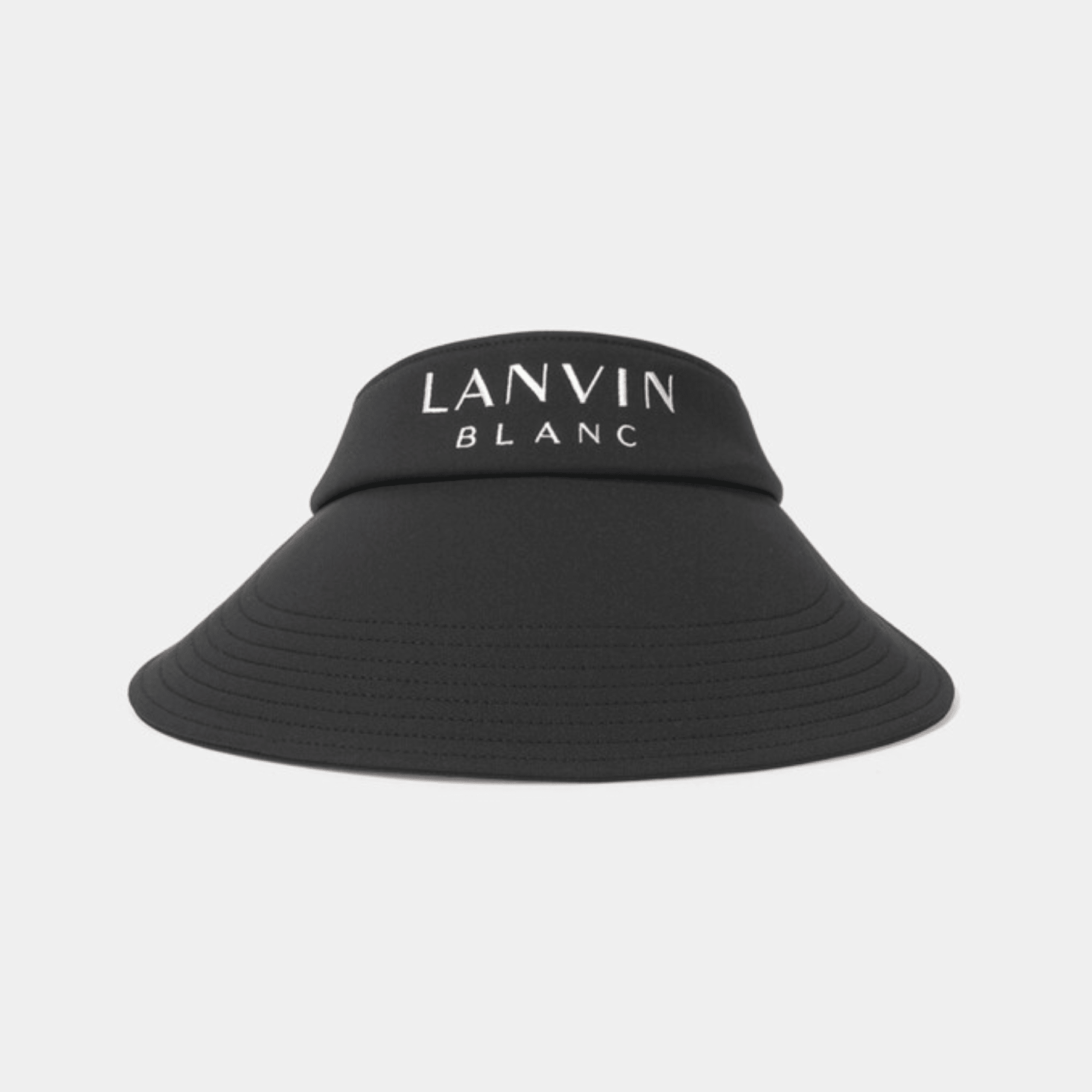 Wide - Brim Sun Visor - Black - Erthe Golf