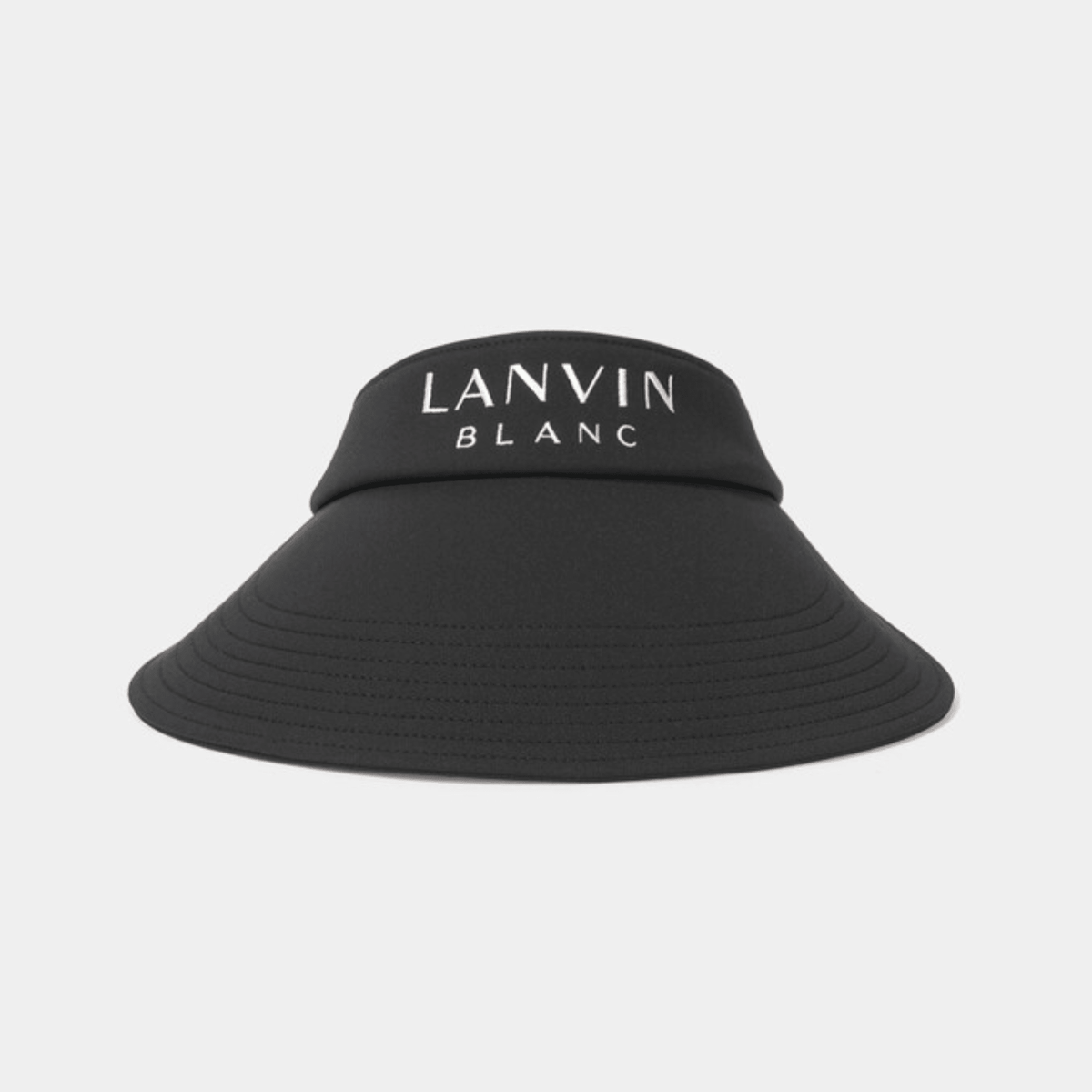 Wide - Brim Sun Visor - Black - Erthe Golf