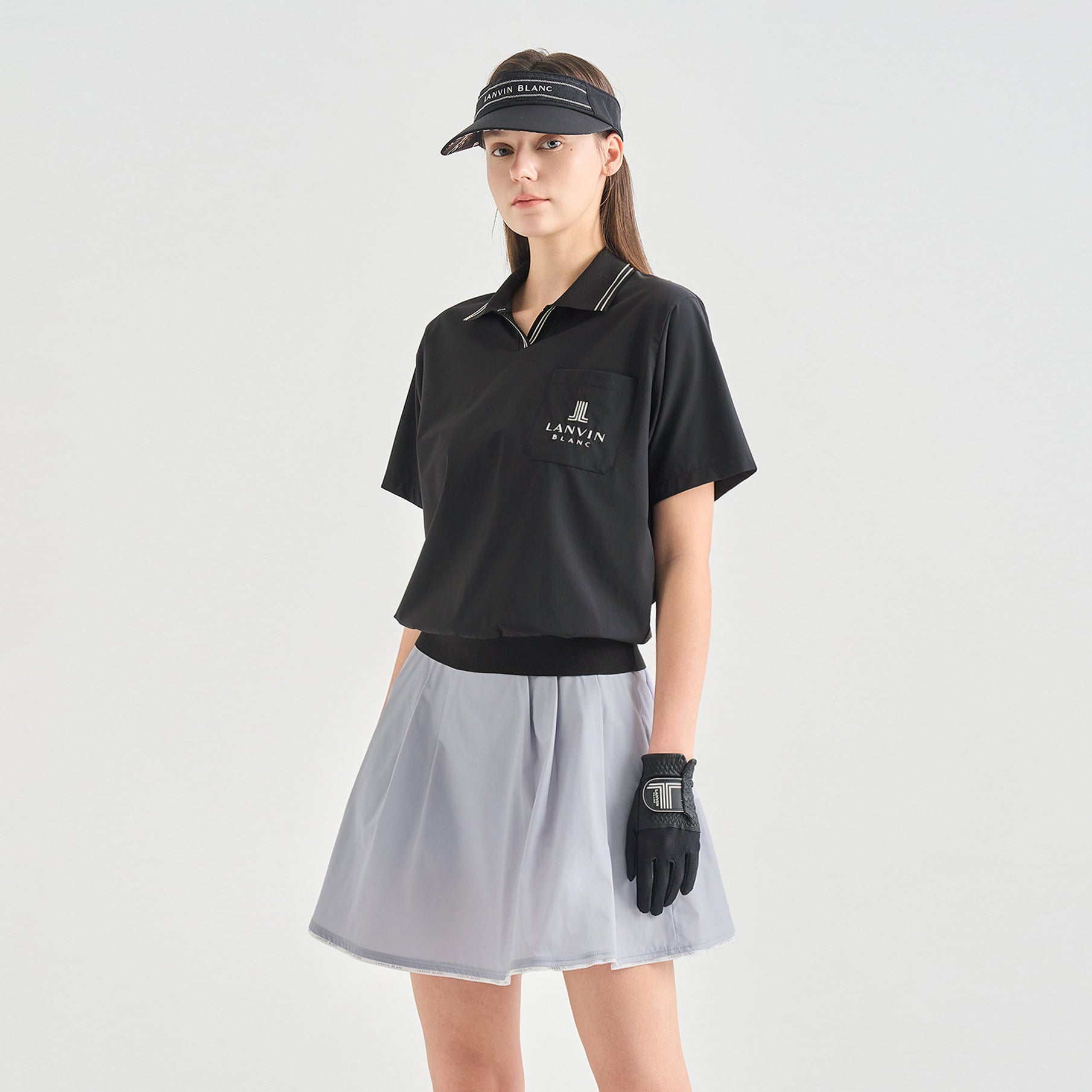 Women's Top - Black - Erthe Golf