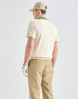 Men's Knit Top - Ivory - Erthe Golf