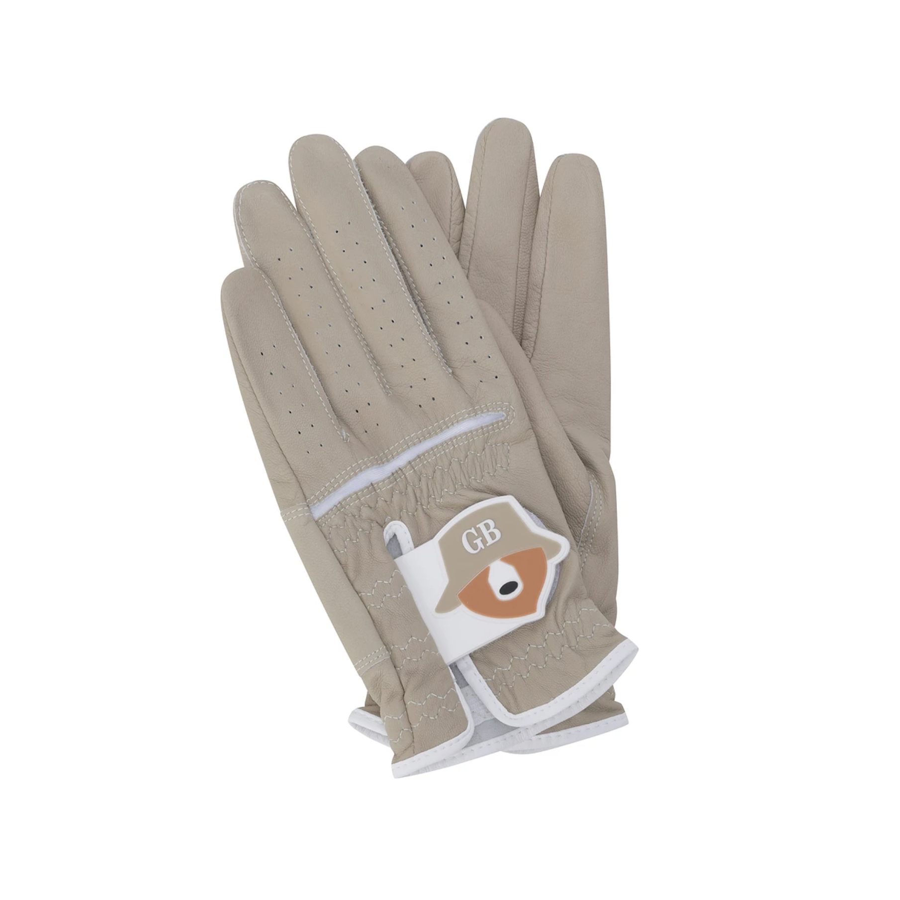 Women's Color Glove - Beige