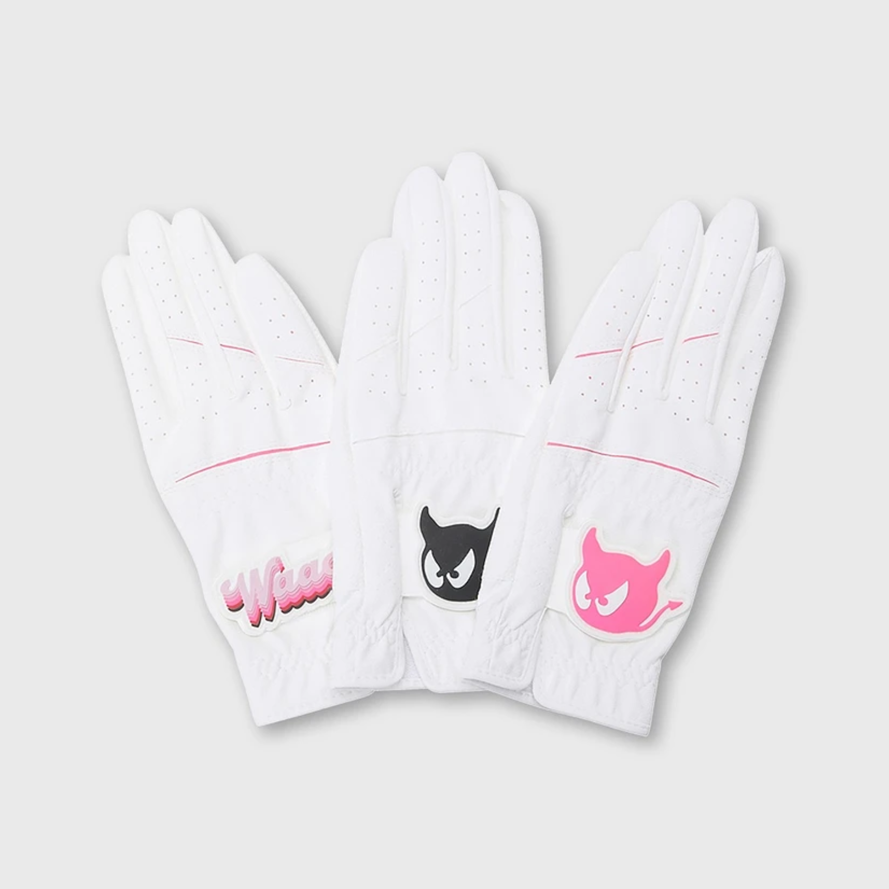 Women's 3-Pack Gloves - Pink