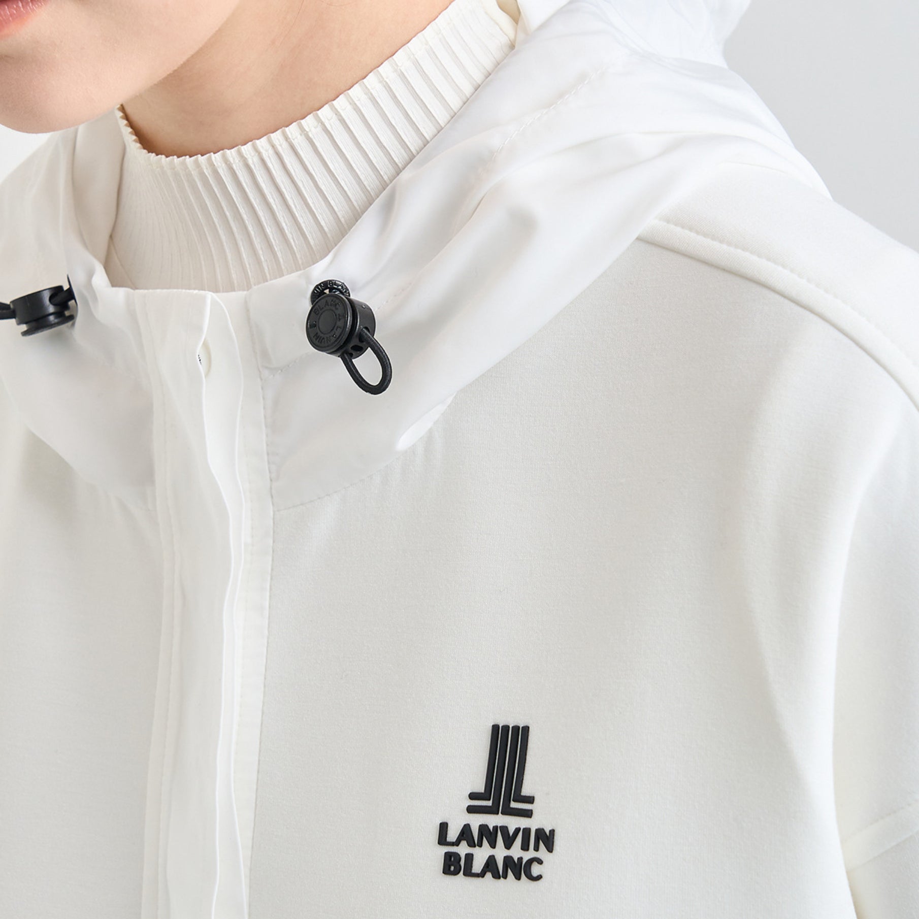 Women's Hooded Top - Off White - Erthe Golf