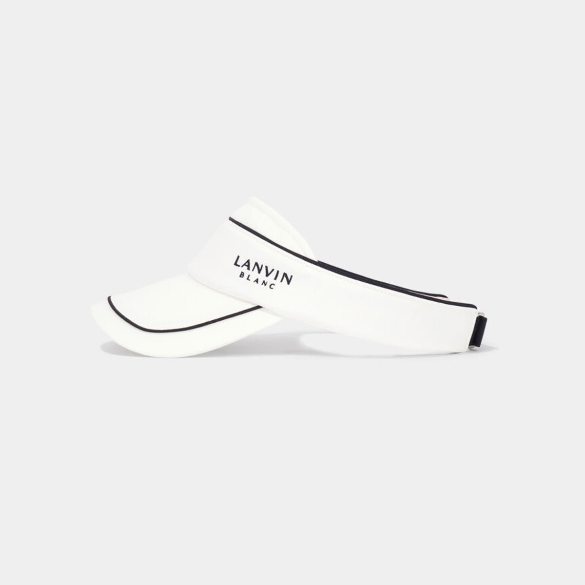 Piping Clip On Sun Visor - Ivory - Erthe Golf