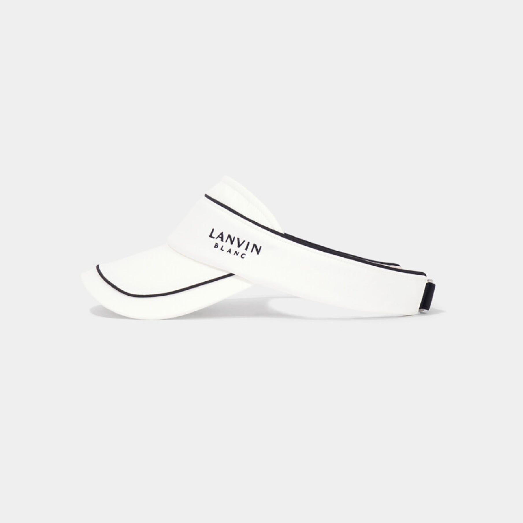 Piping Clip On Sun Visor - Ivory - Erthe Golf