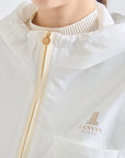 Women's Hooded Jumper - Off White - Erthe Golf
