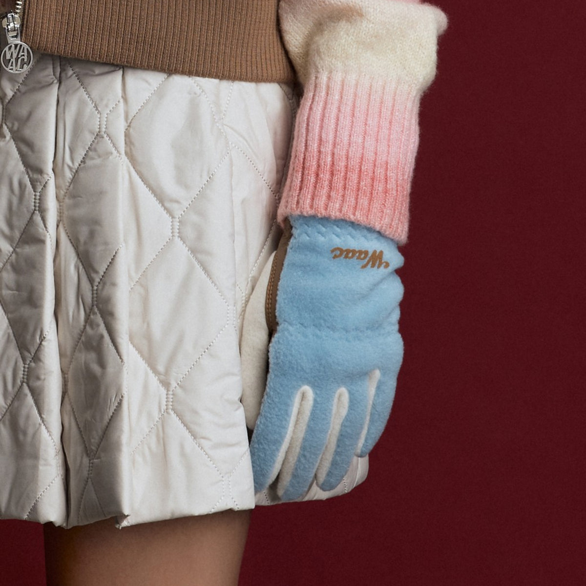 Women's Golf Gloves - Light Blue - Erthe Golf