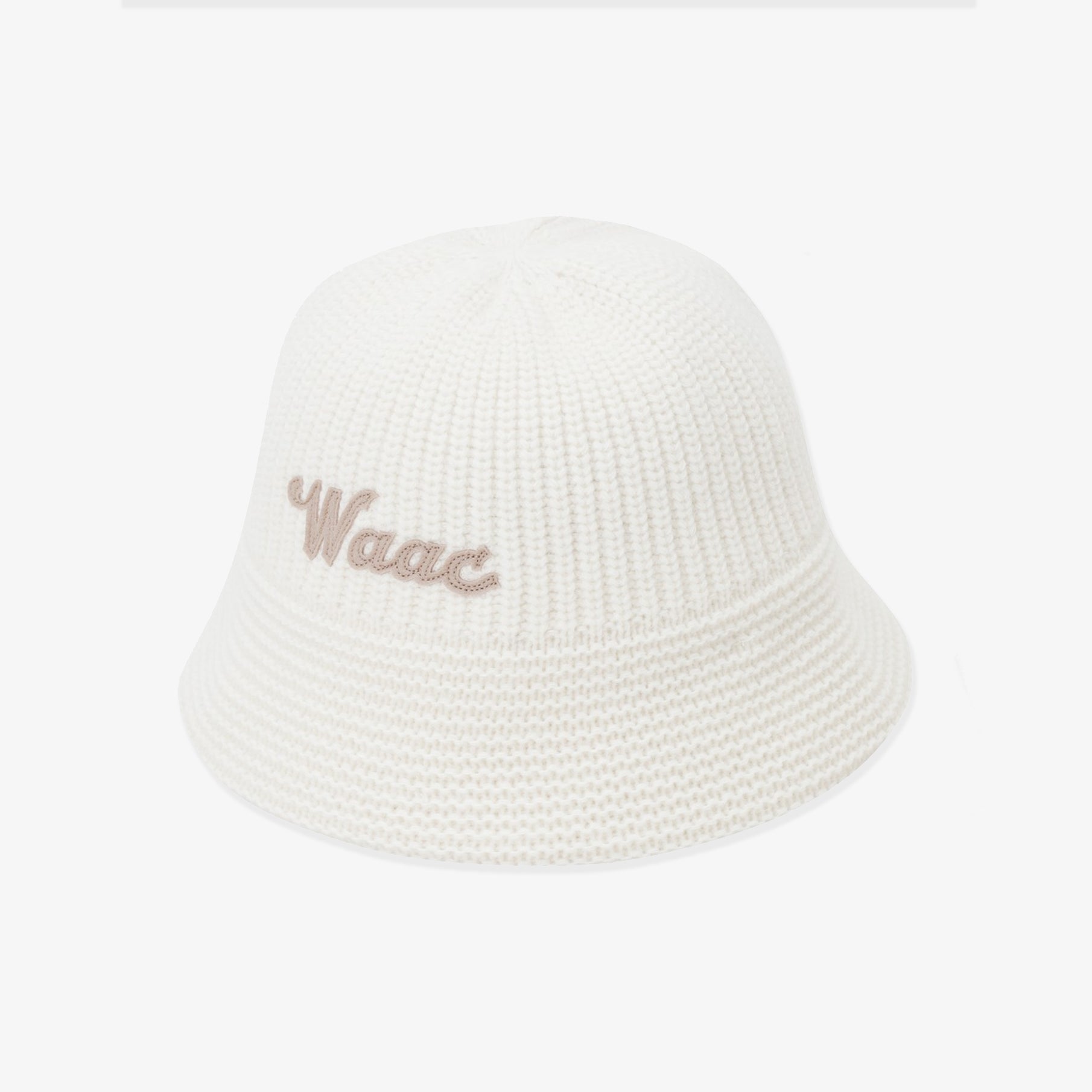 Knit Bucket Hat - White - Erthe Golf