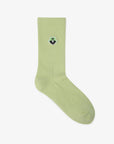 Women's Bucket Bear Color Socks - Green - Erthe Golf
