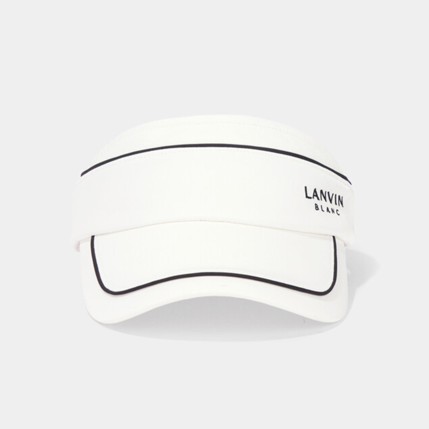 Piping Clip On Sun Visor - Ivory - Erthe Golf