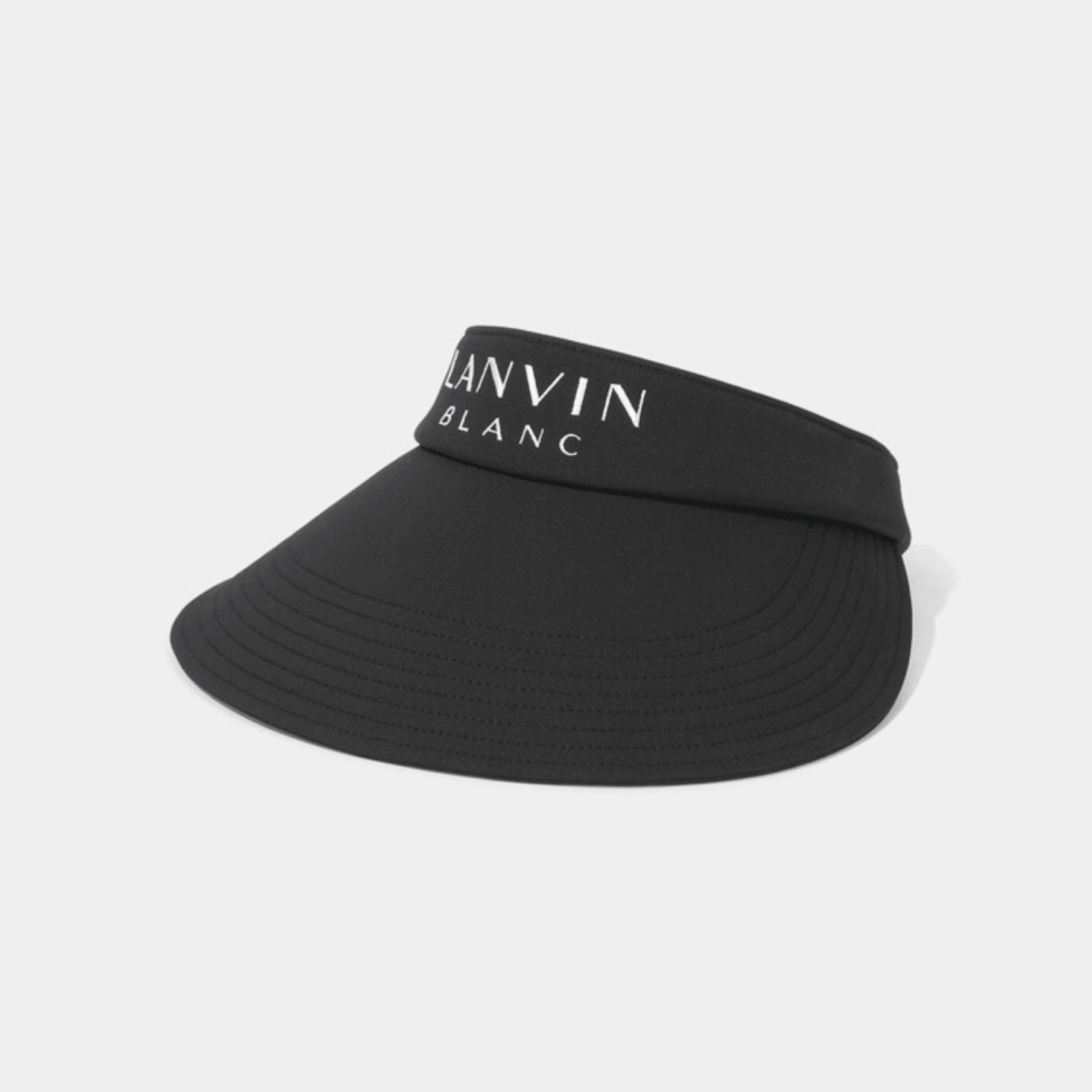 Wide - Brim Sun Visor - Black - Erthe Golf