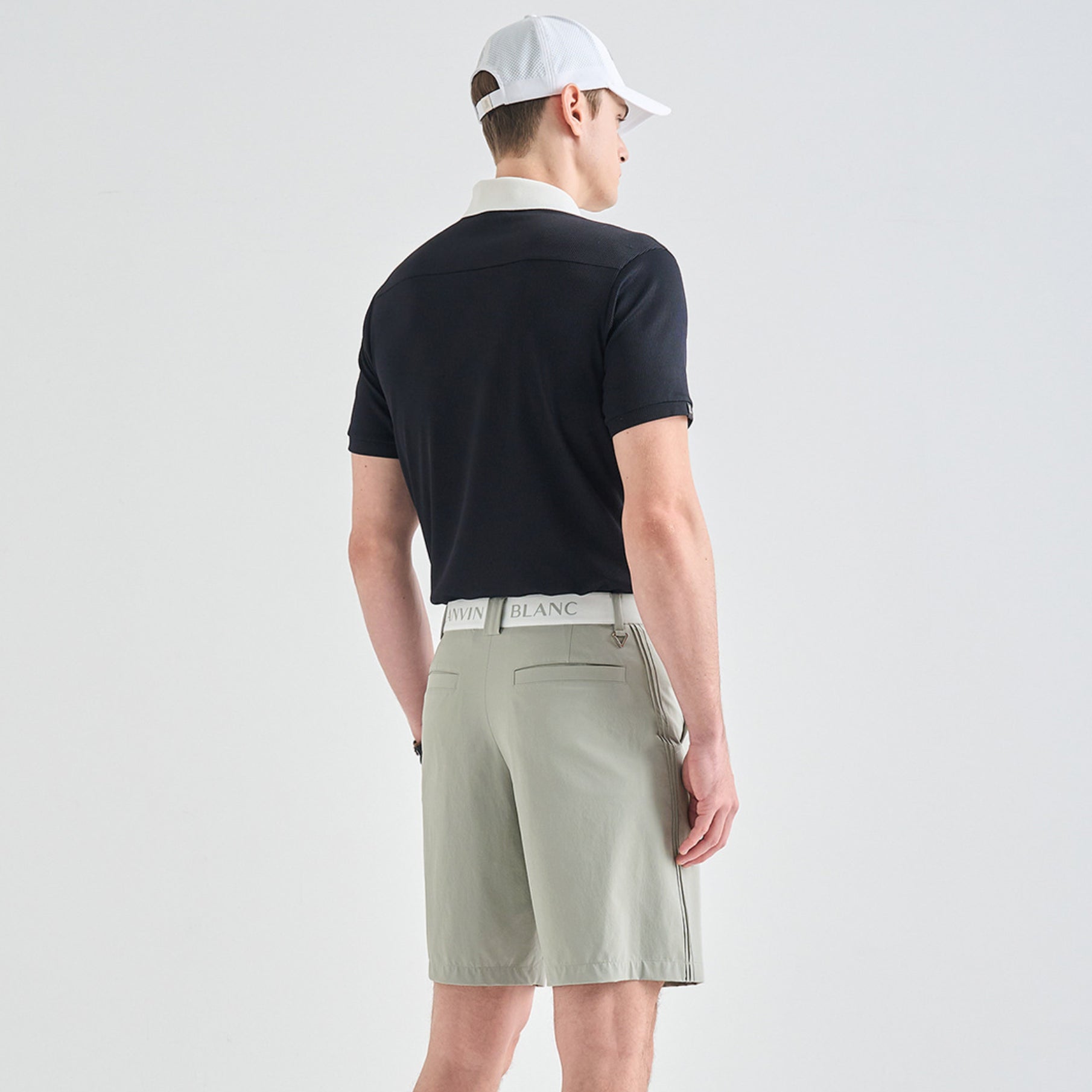 Men's Shorts - Grey Khaki - Erthe Golf