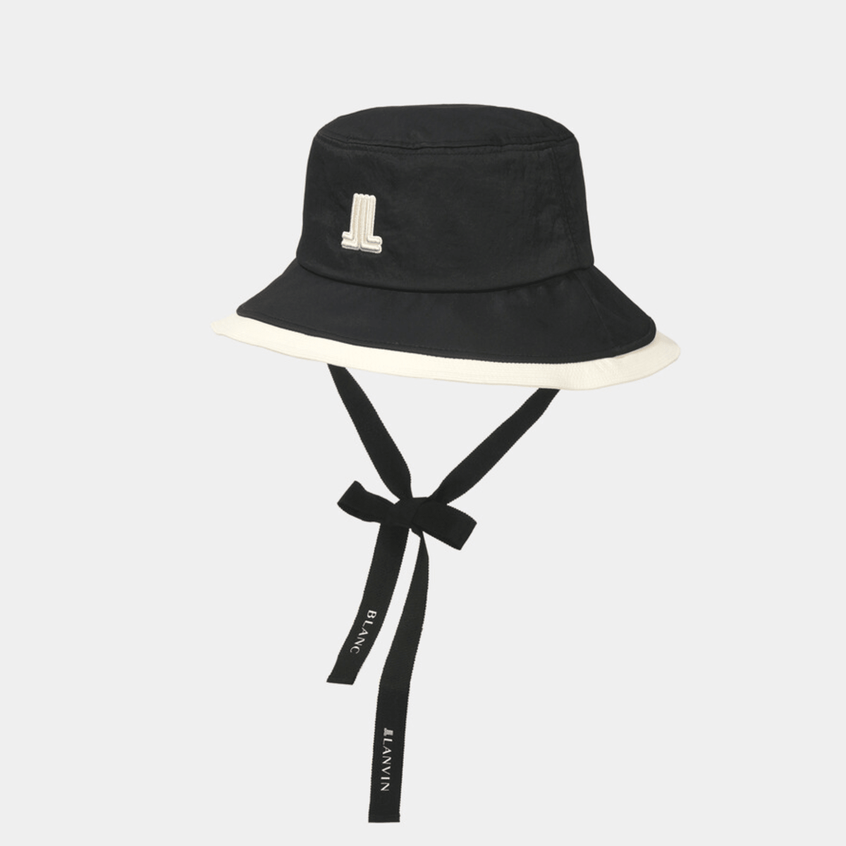 Tie - Strap Bucket Hat - Black - Erthe Golf