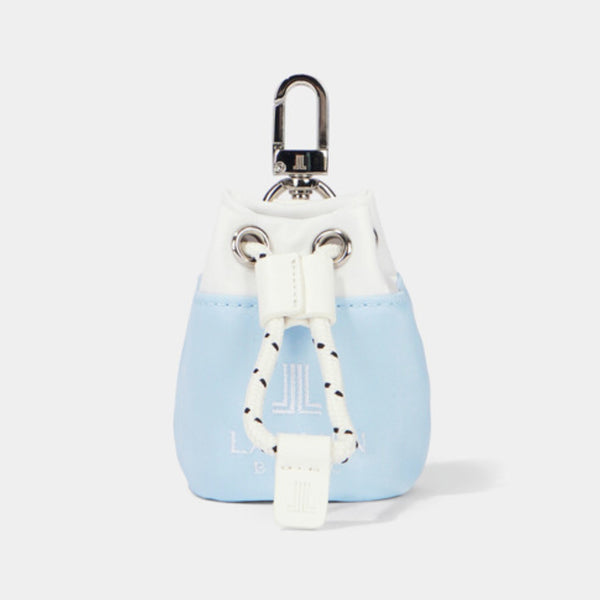 Lanvin Blanc Color-Block Ball Pouch - Light Blue | Erthe Golf