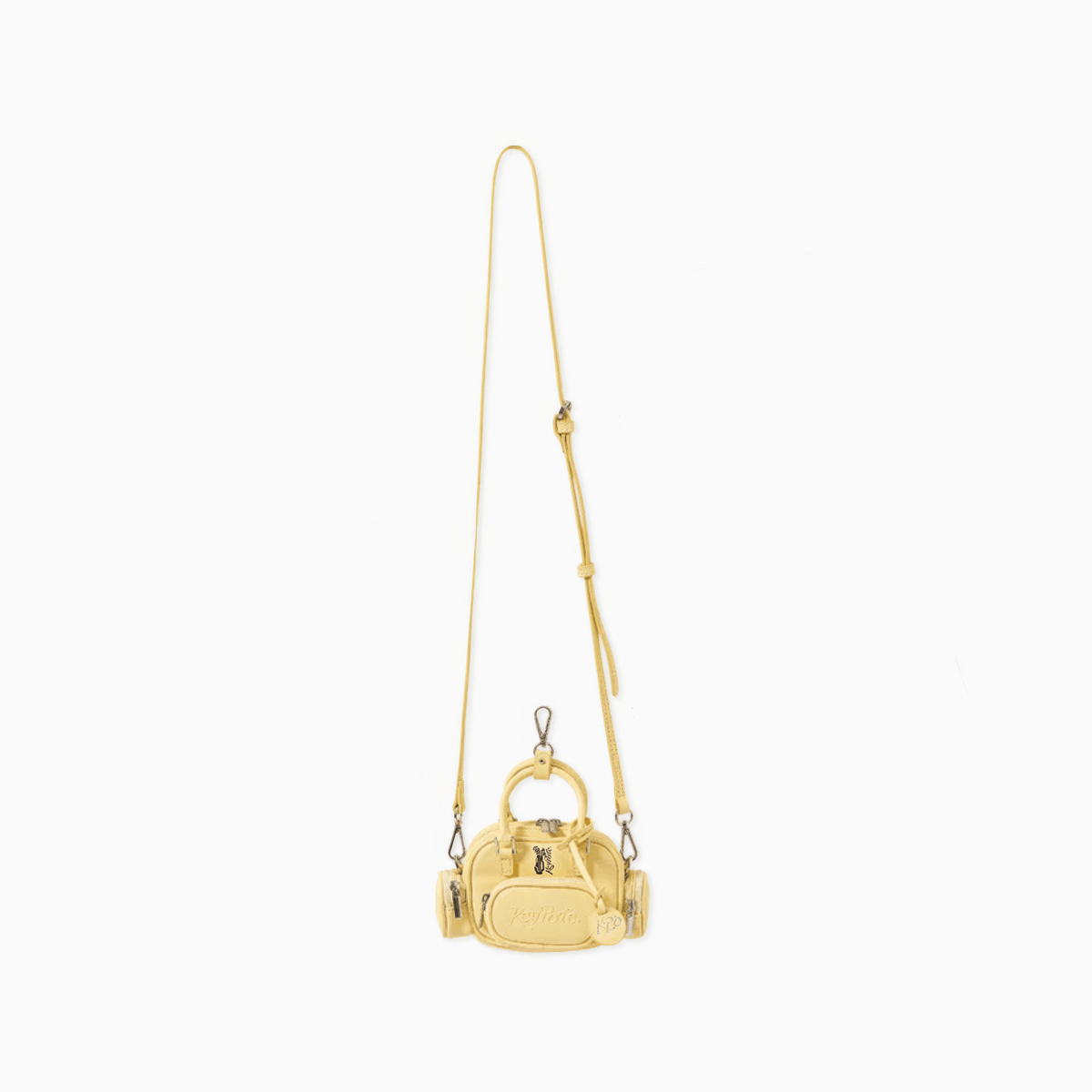 Women's Mini 3D Golf Bag Charm - Yellow - Erthe Golf