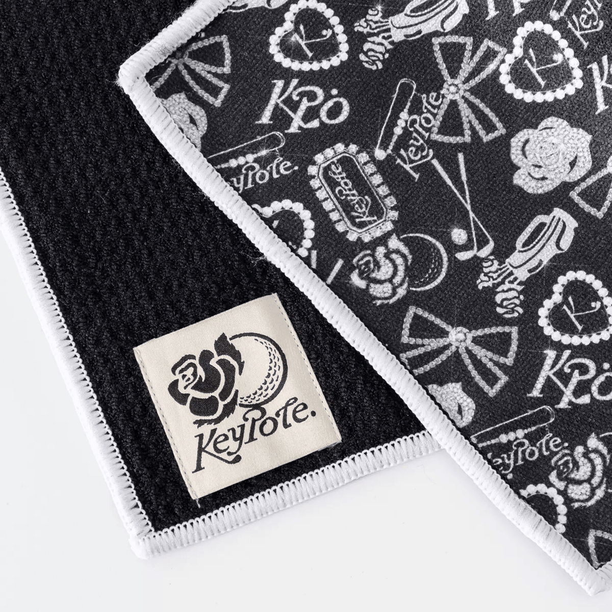 Golf Towel - Black - Erthe Golf