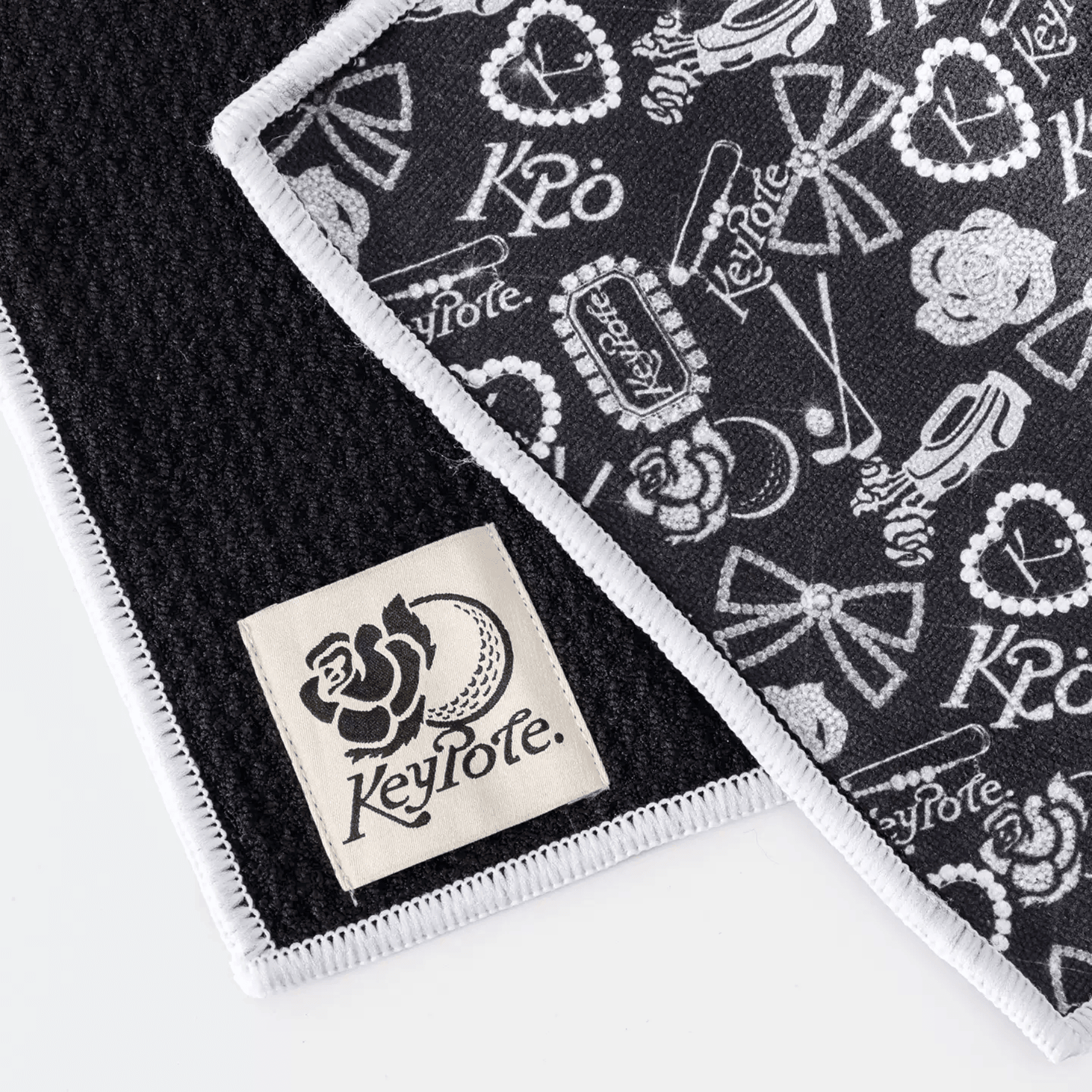 Golf Towel - Black - Erthe Golf