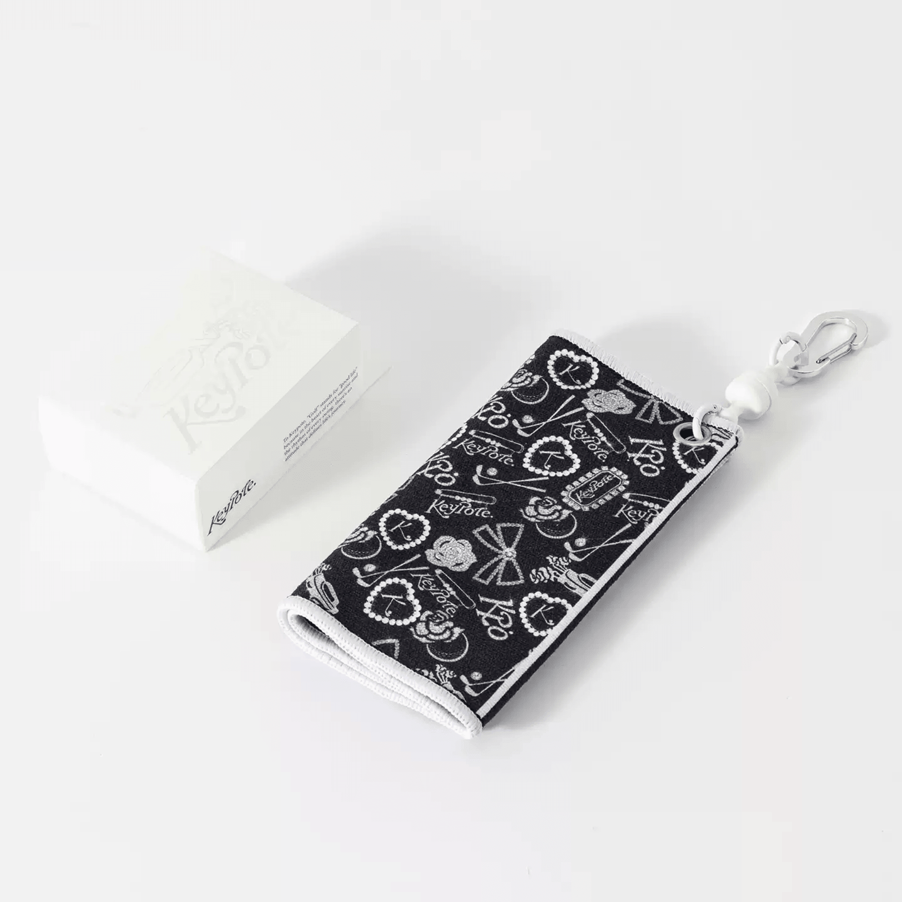 Golf Towel - Black - Erthe Golf