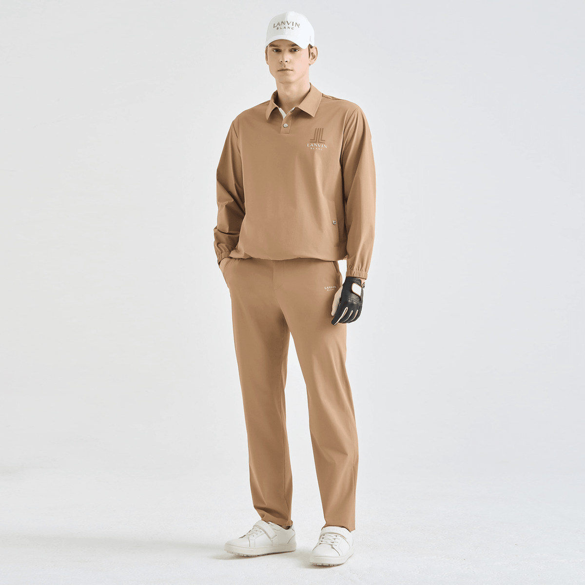 Men's Back Elastic Pants - Camel - Erthe Golf