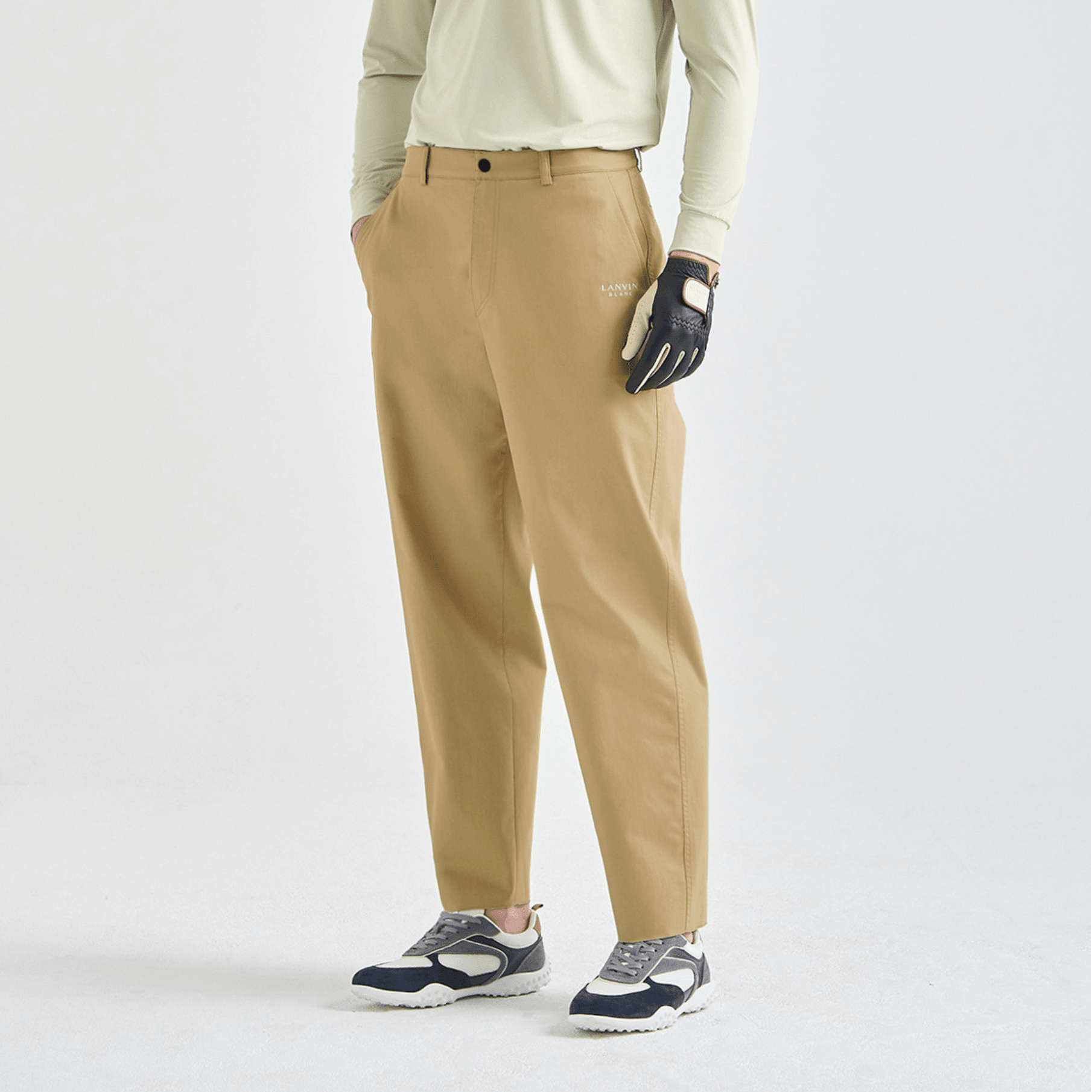Men's Cooling Pants - Khaki Beige - Erthe Golf