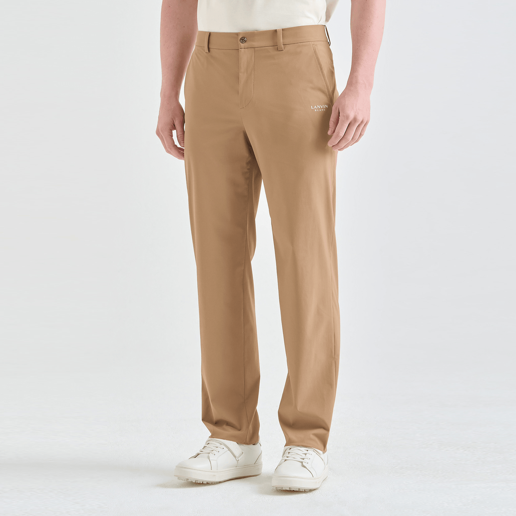 Men's Back Elastic Pants - Camel - Erthe Golf