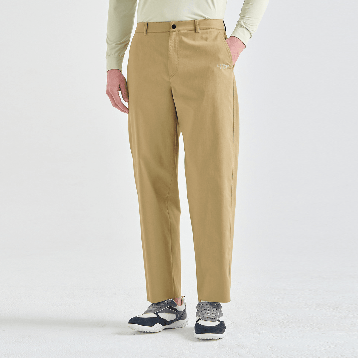 Men's Cooling Pants - Khaki Beige - Erthe Golf