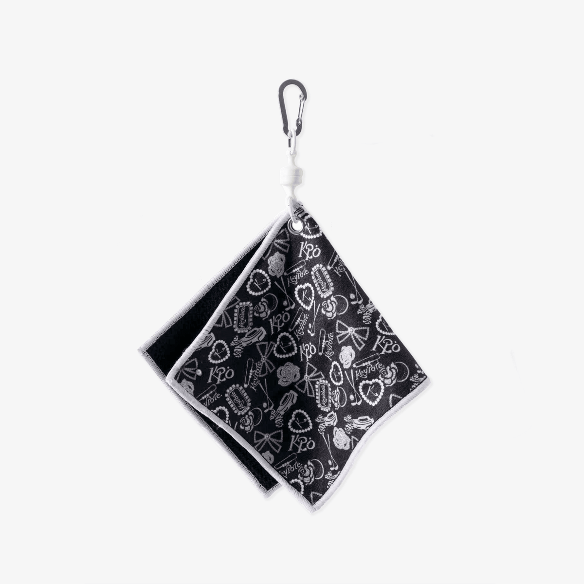 Golf Towel - Black - Erthe Golf