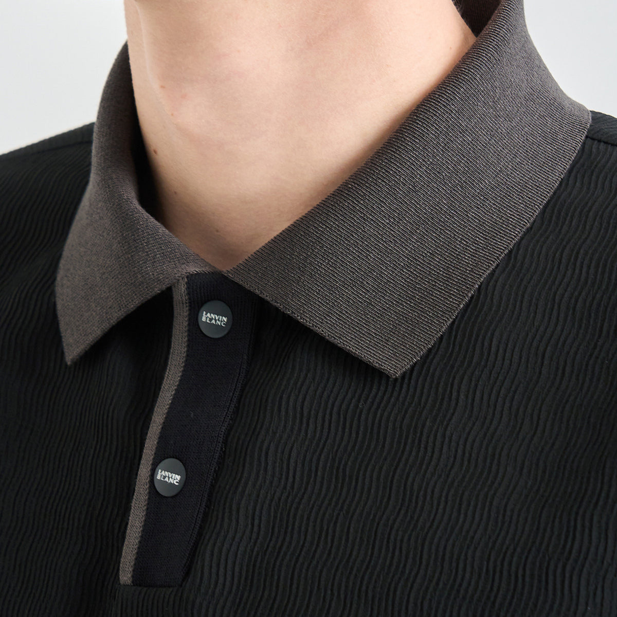 Men's Half Sleeve Top - Black - Erthe Golf