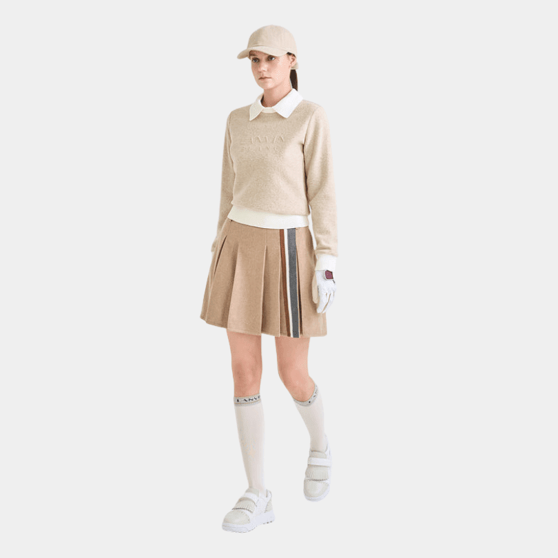 Women's Sweater - Camel - Erthe Golf