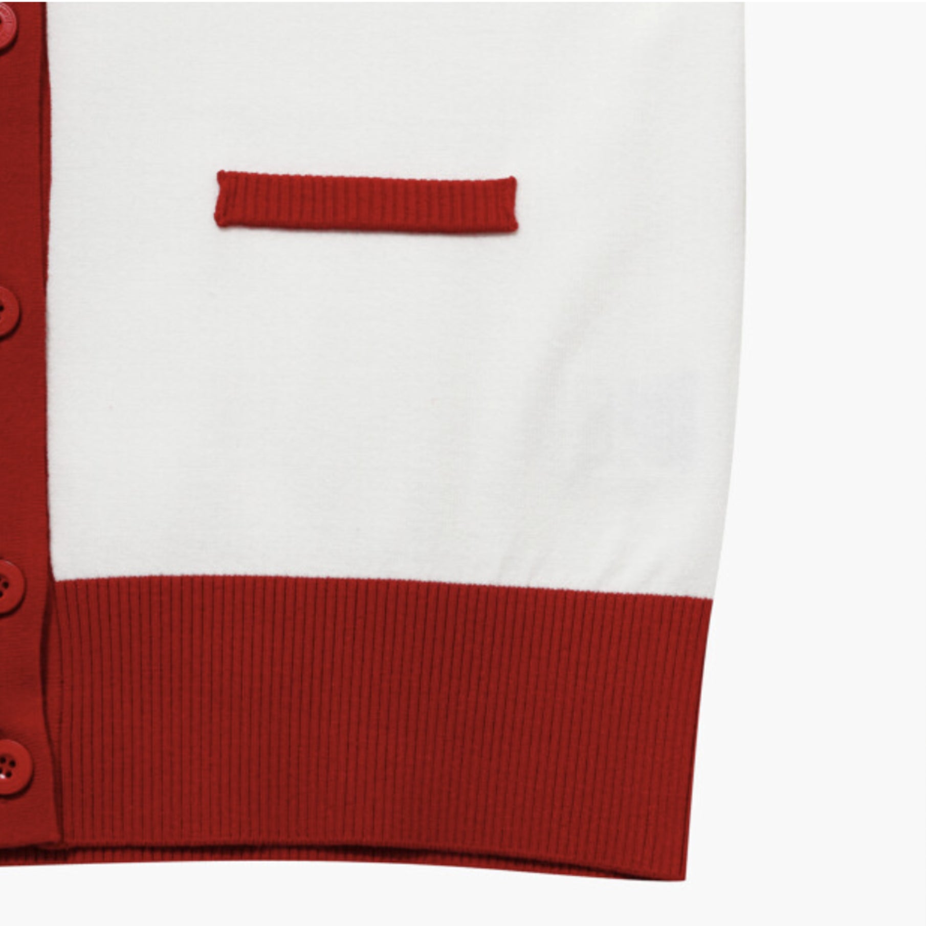 Women's Classic Cardigan - Red - Erthe Golf