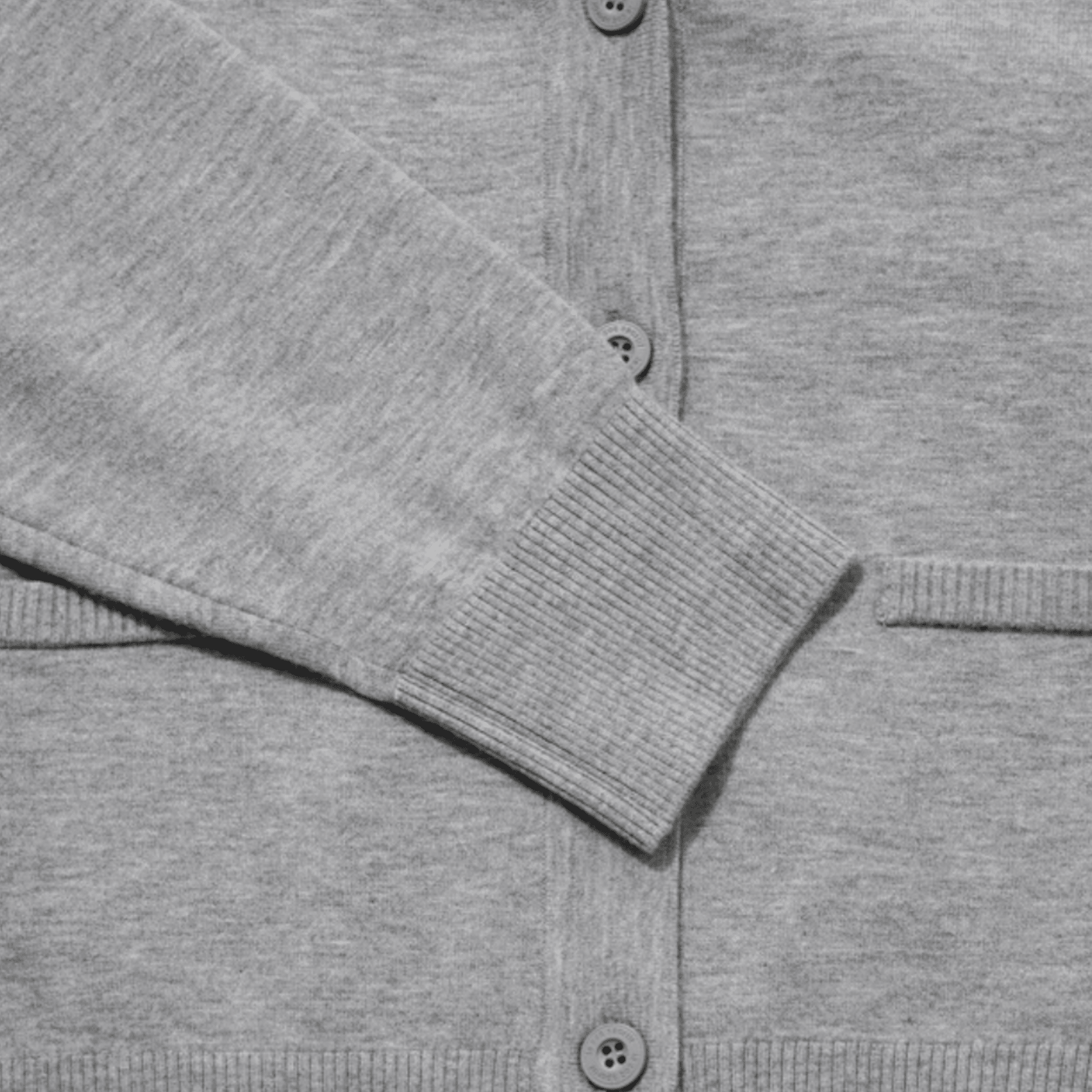 Women's Classic Cardigan - Melange Gray - Erthe Golf